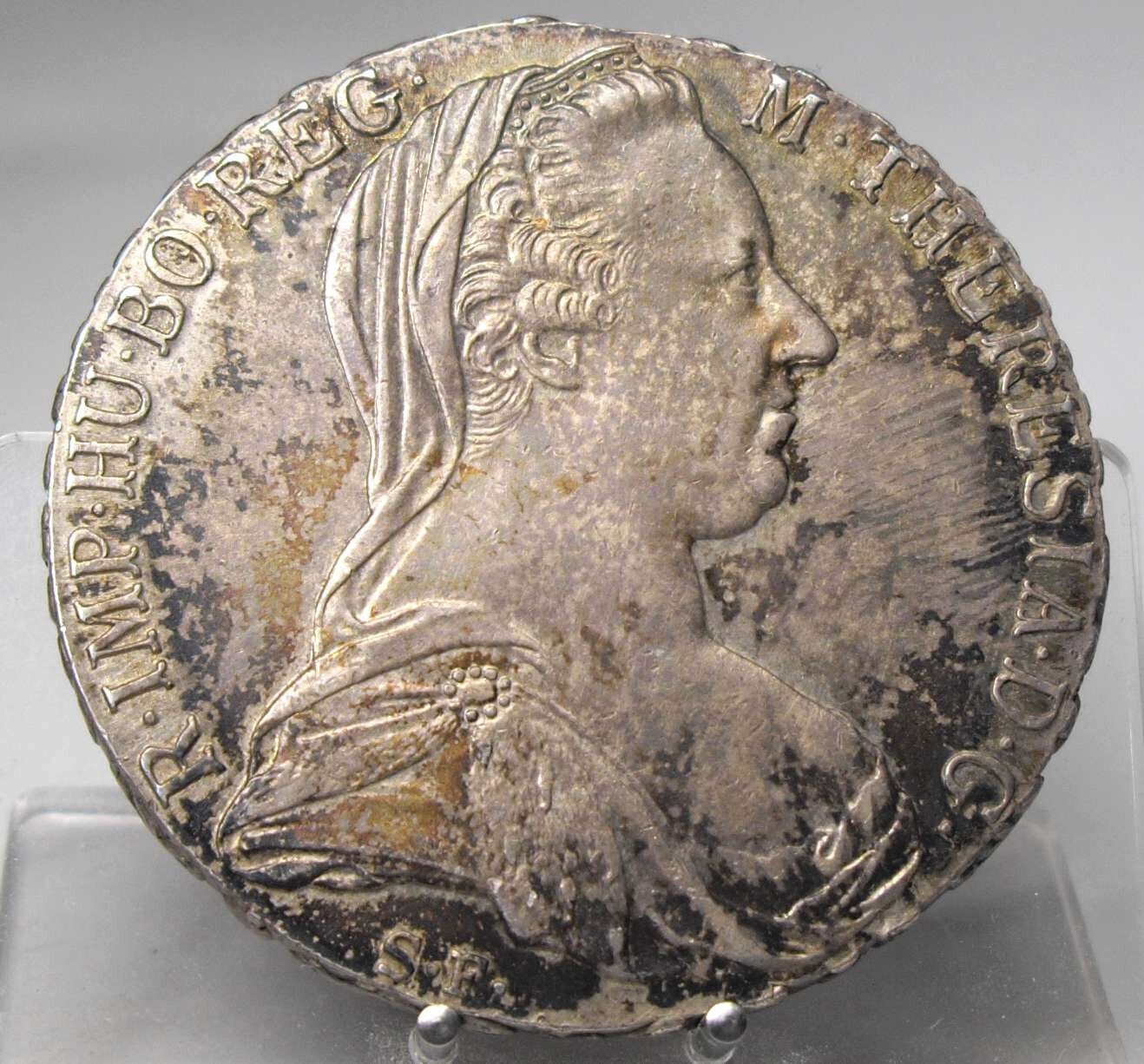 Stříbrná Mince Tolar Marie Terezie 1780 X- 28g č.7