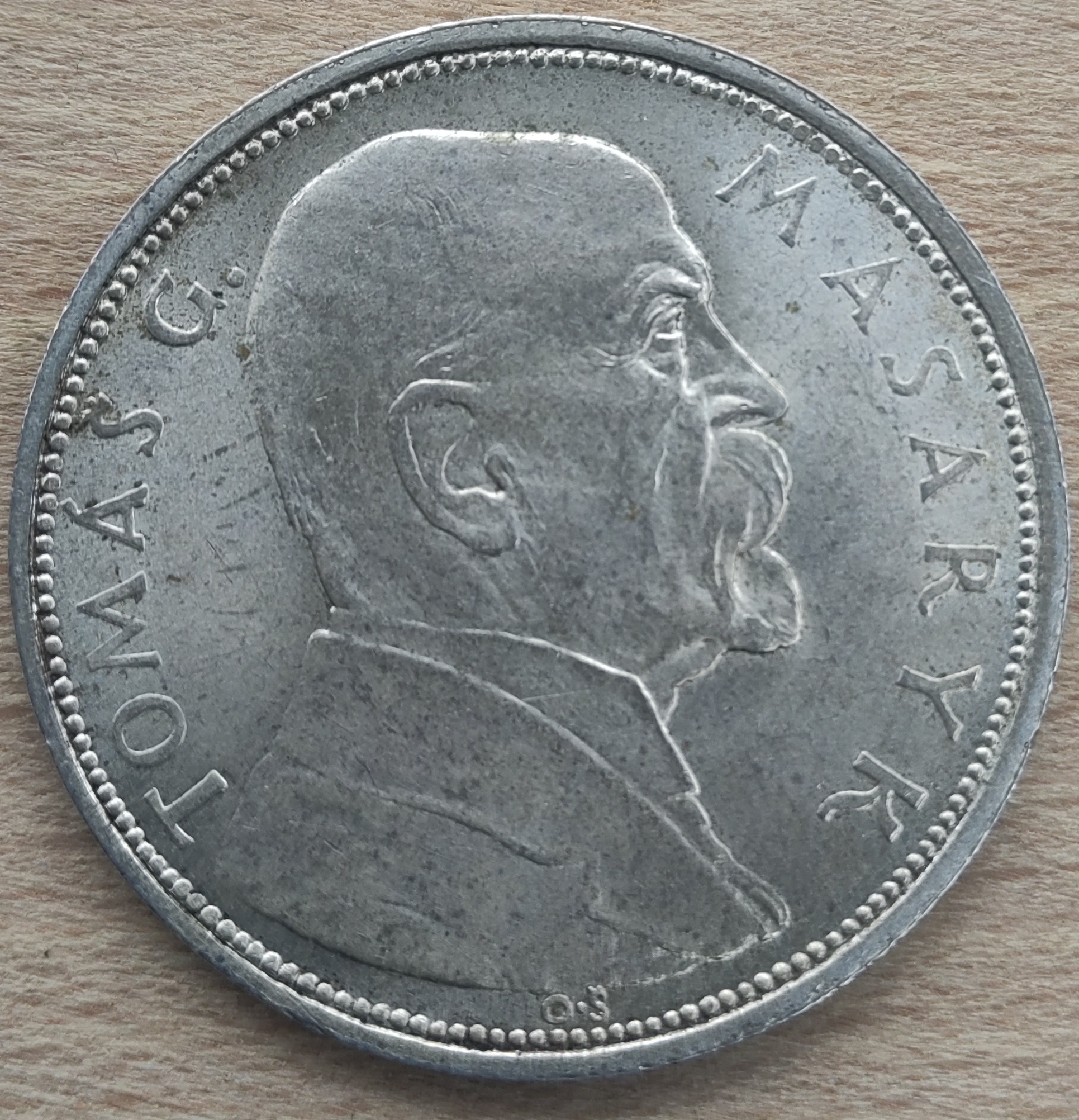 Stříbrná mince 10 Kč, 1928, Československo, 10. výročí nezávislosti ( 4013 )