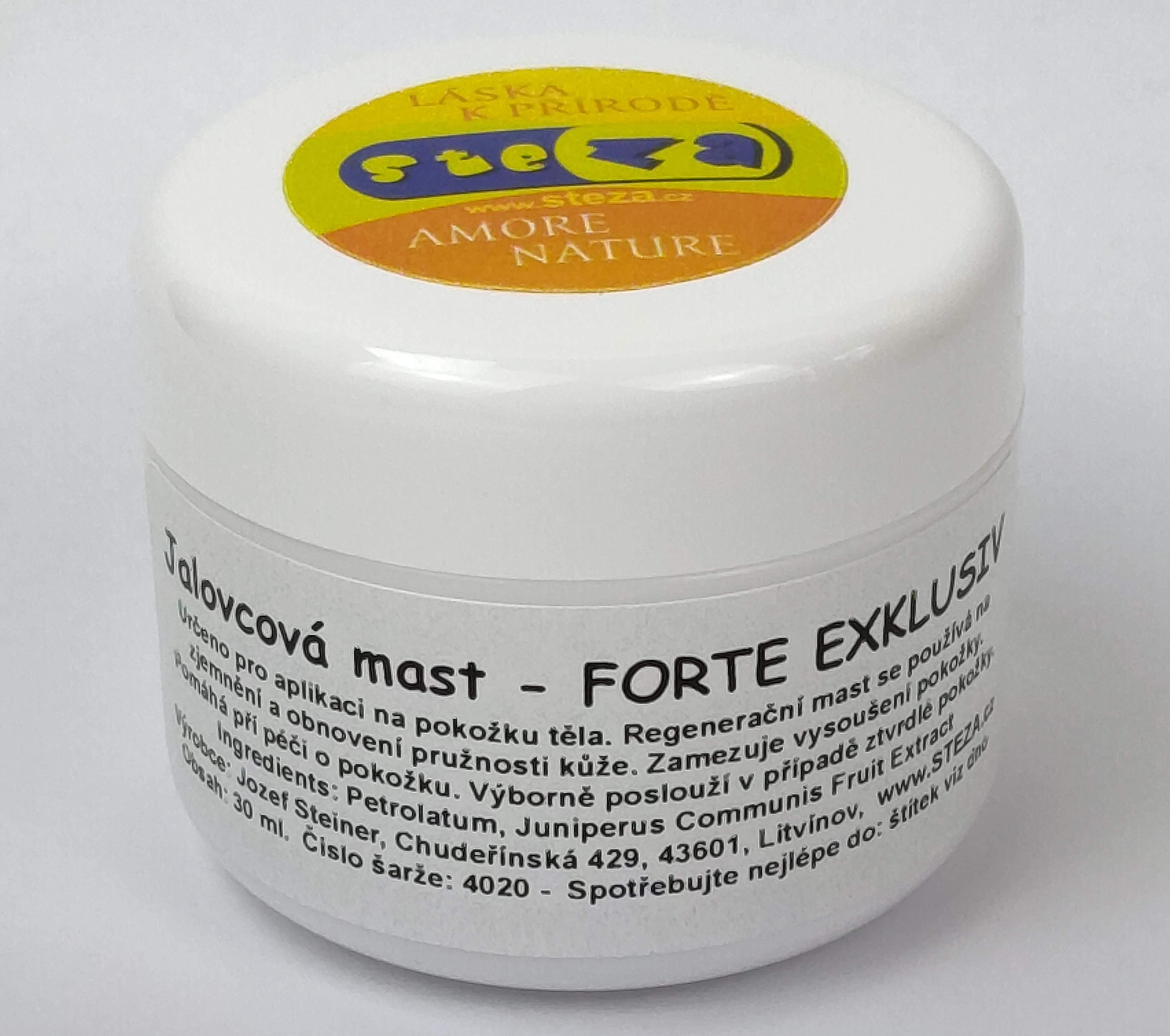 Tinktur - Jalovcová mast - FORTE EXKLUSIV 3x 30ml.