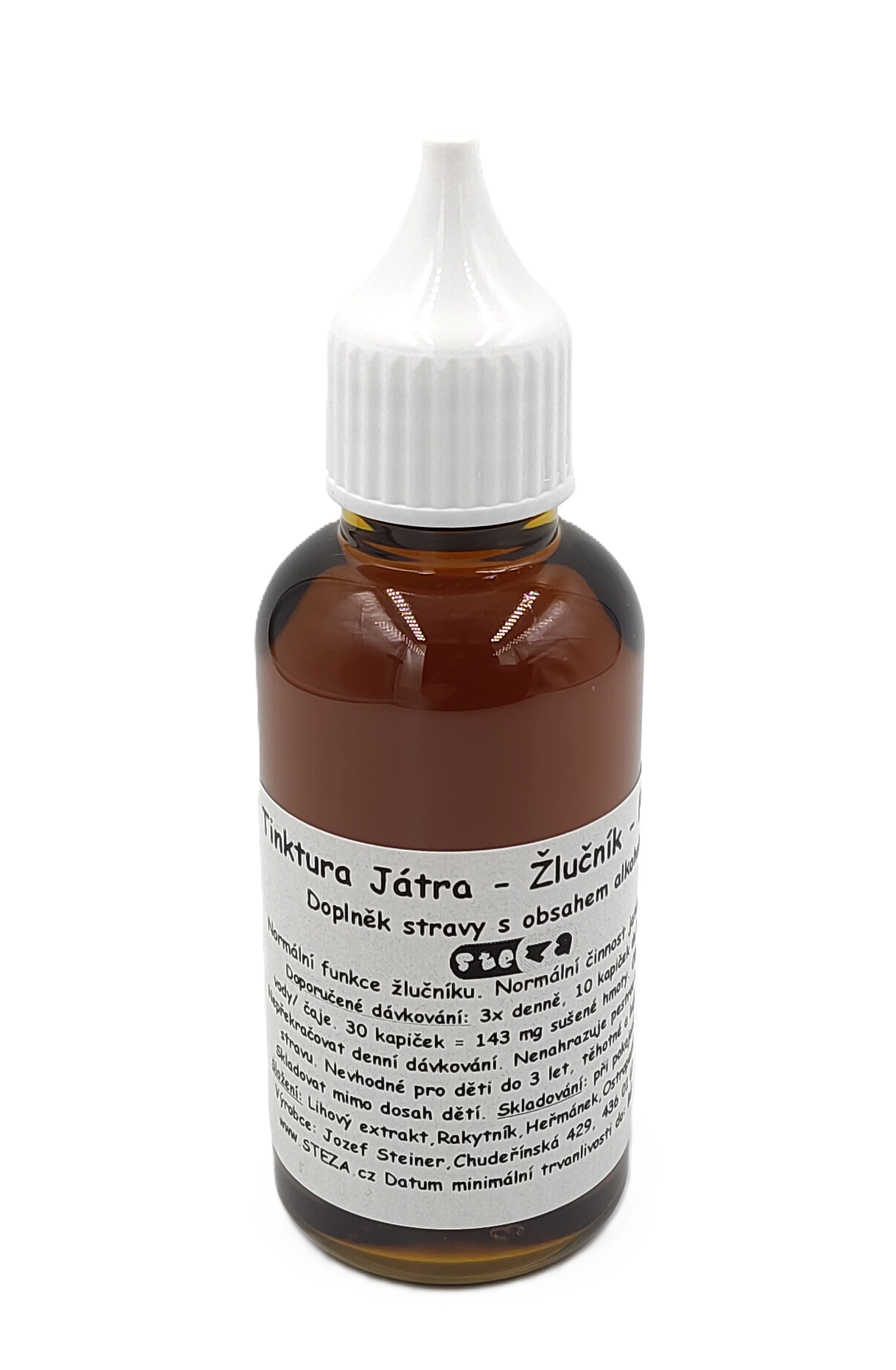 Tinktur - Tinktura Játra - Žlučník - FORTE 3x 50 ml.