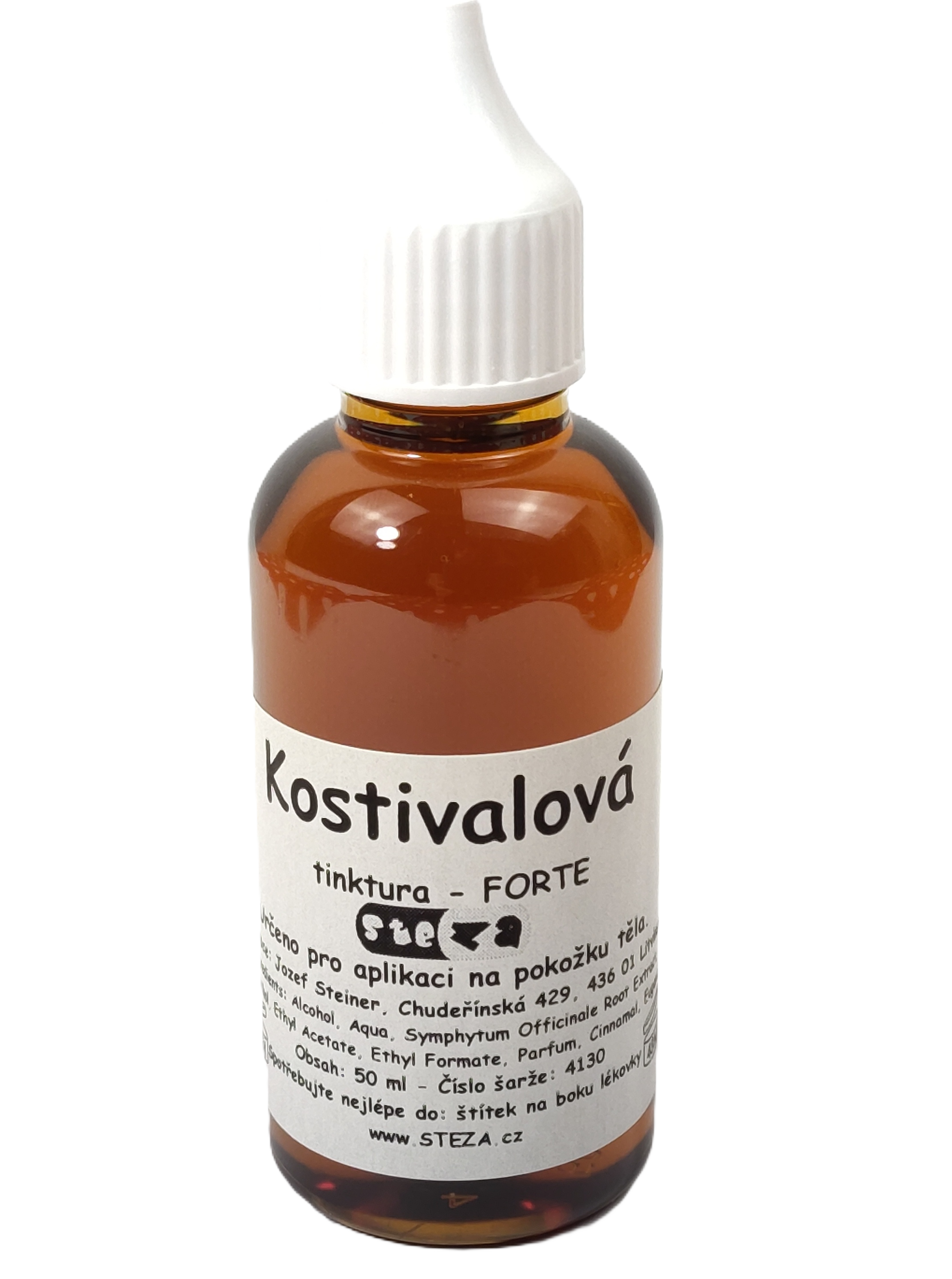 Tinktur - Kostivalová tinktura - FORTE 10x 50 ml + 1ks navíc dárek !