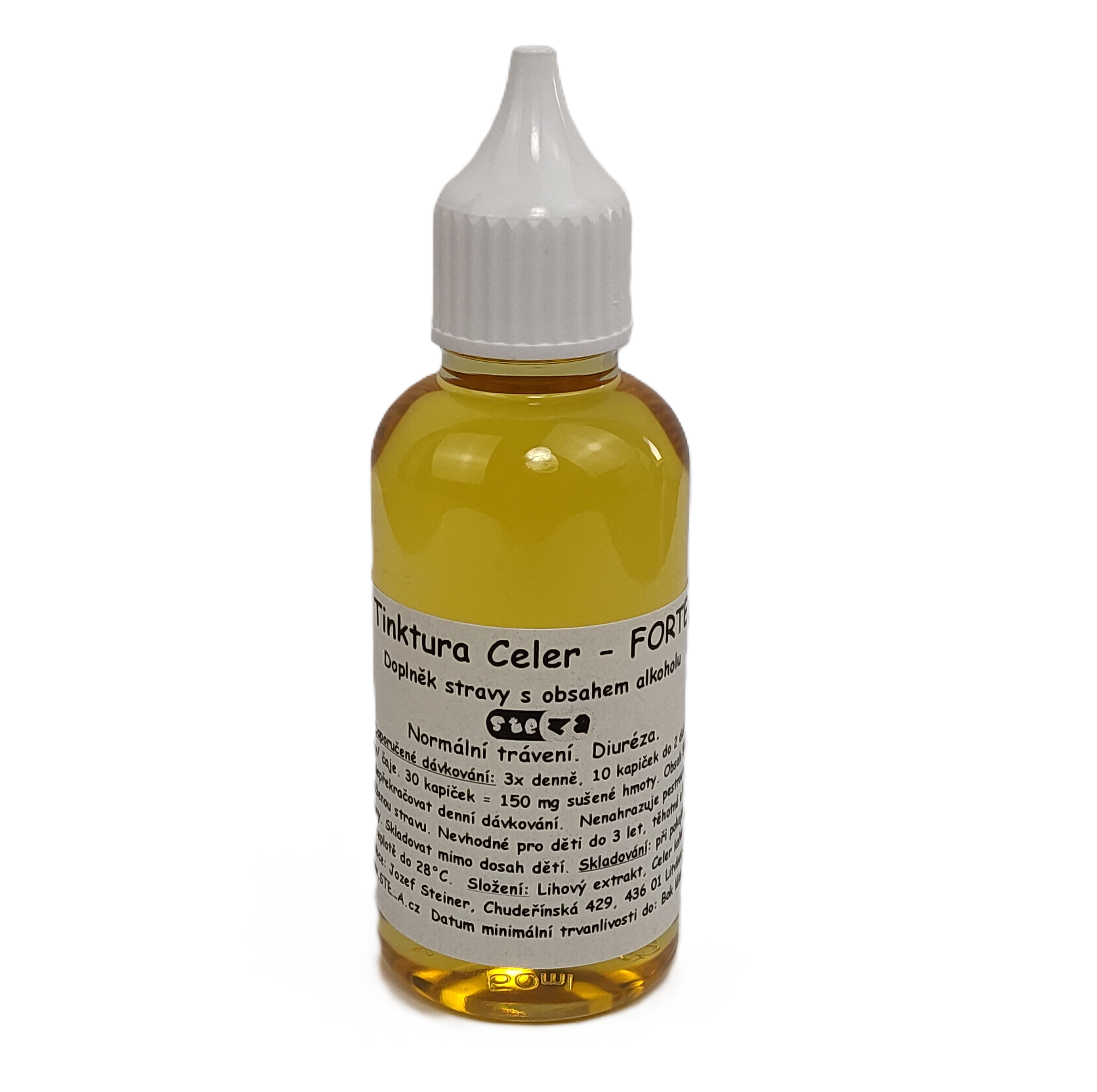 Tinktur - Tinktura Celer - FORTE 3x 50 ml.