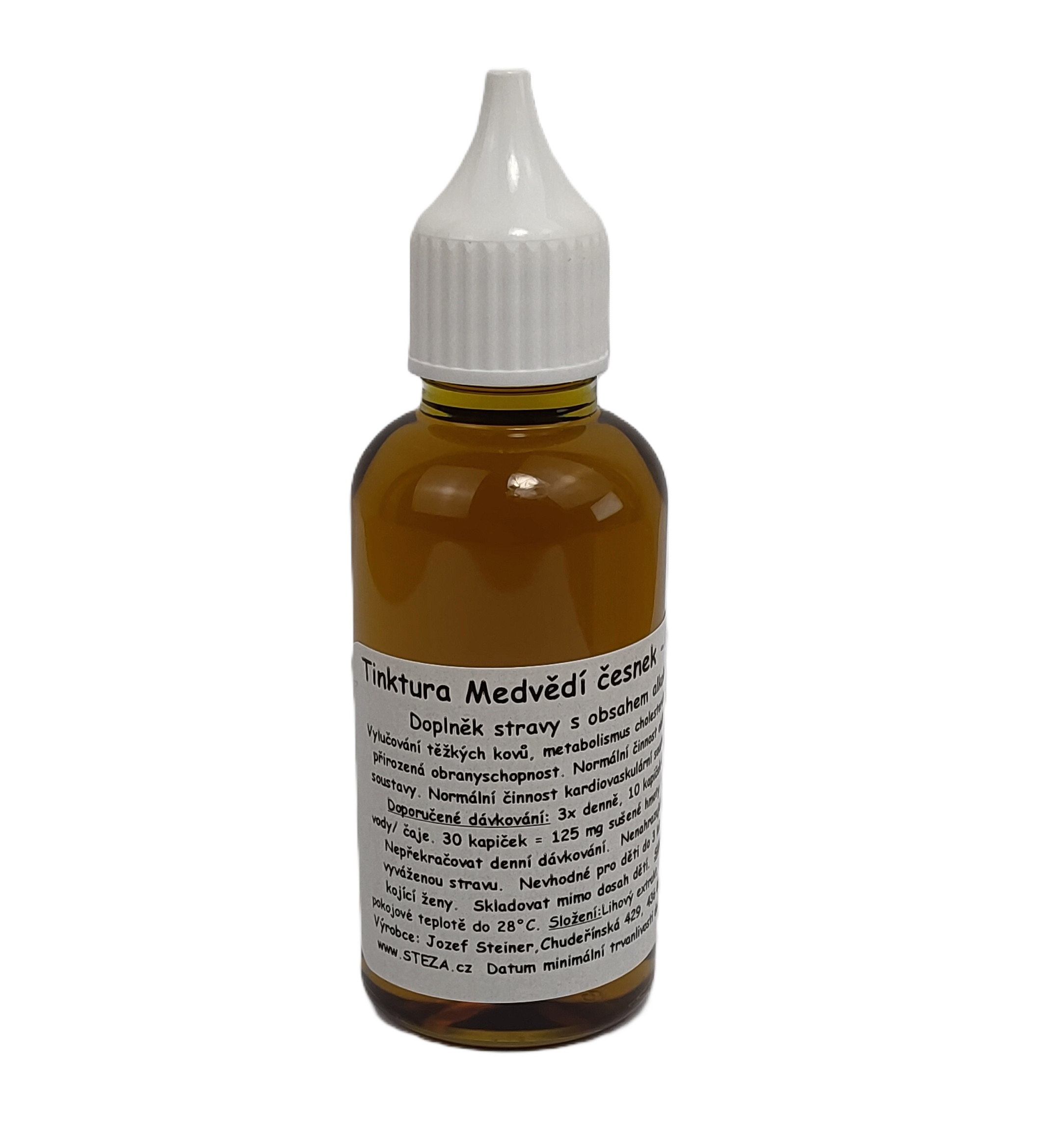 Tinktur - Tinktura Česnek medvědí - FORTE 3x 50 ml.