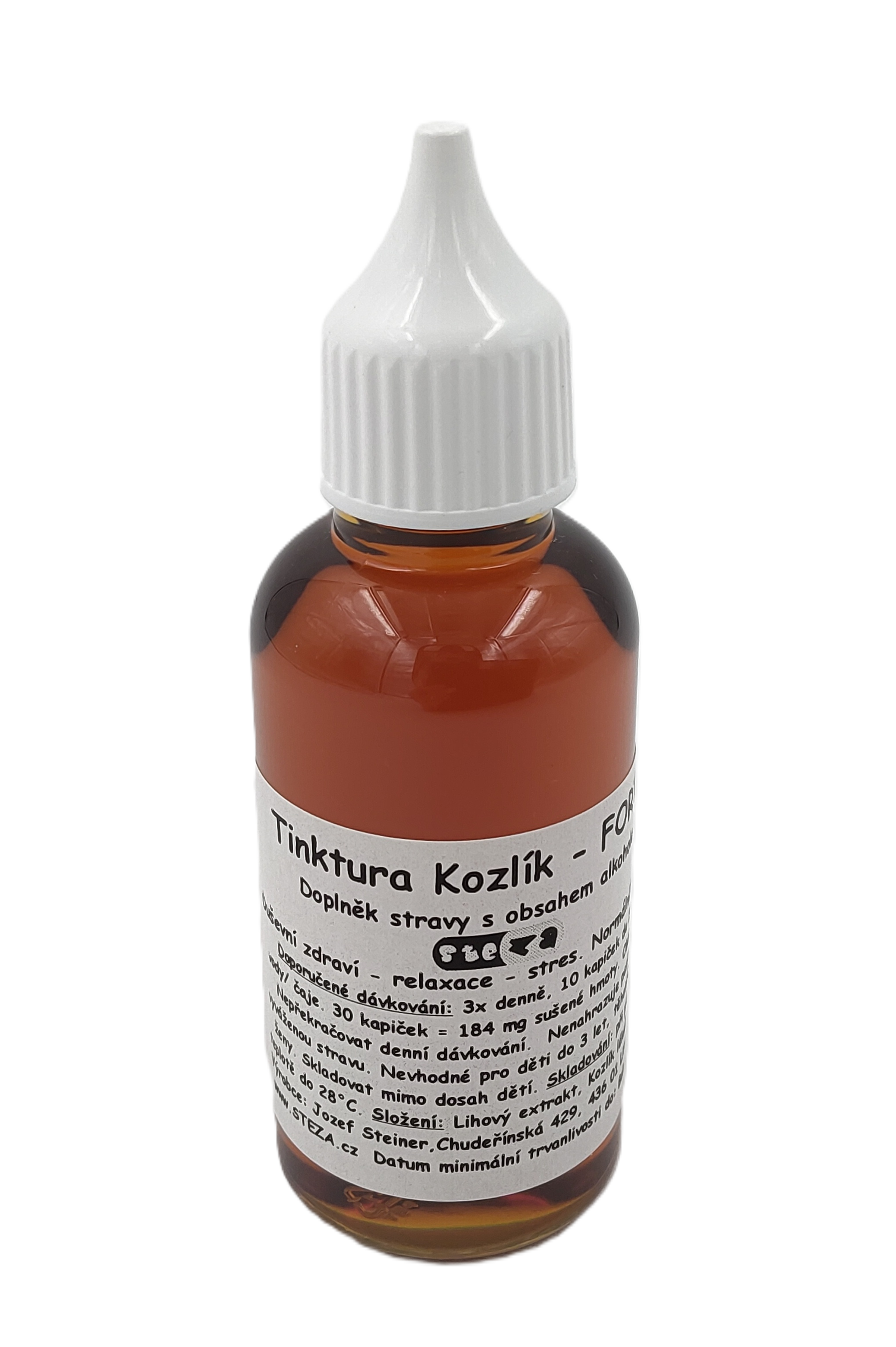Tinktur - Tinktura Kozlík - FORTE 5x 50 ml.
