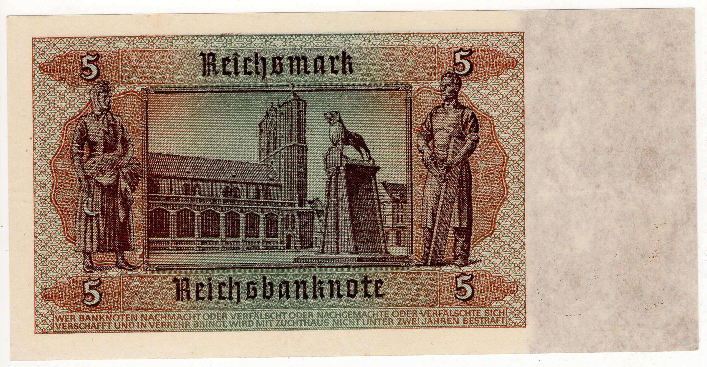 5 Reichsmark 1942, Série K 4233304