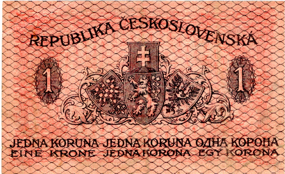 1 koruna 1919, Série 186