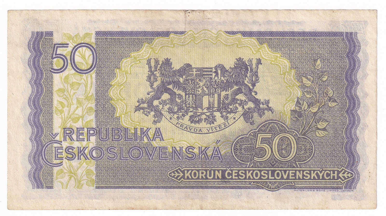 50 Korun 1945, JD 255031