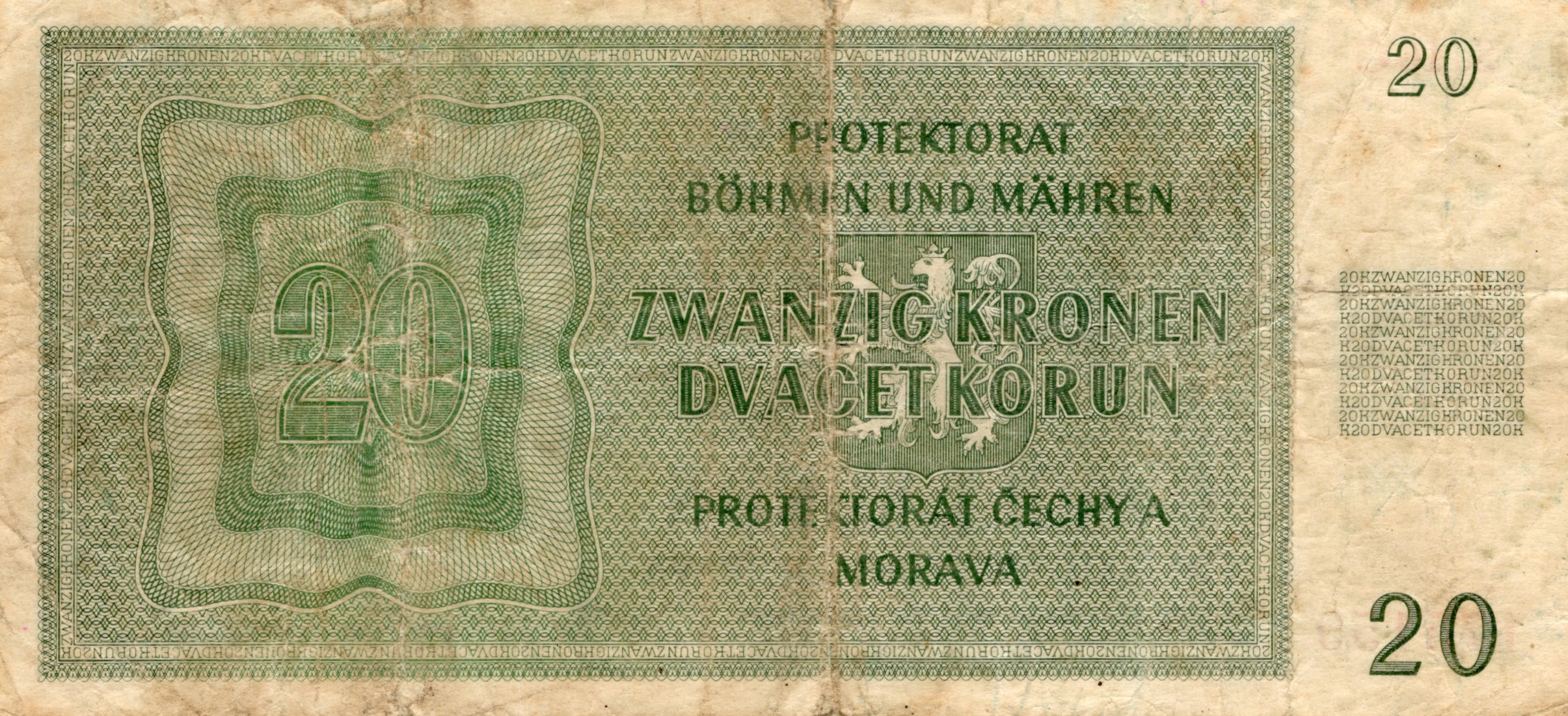 Dvacet korun 1944, S.16G 175159
