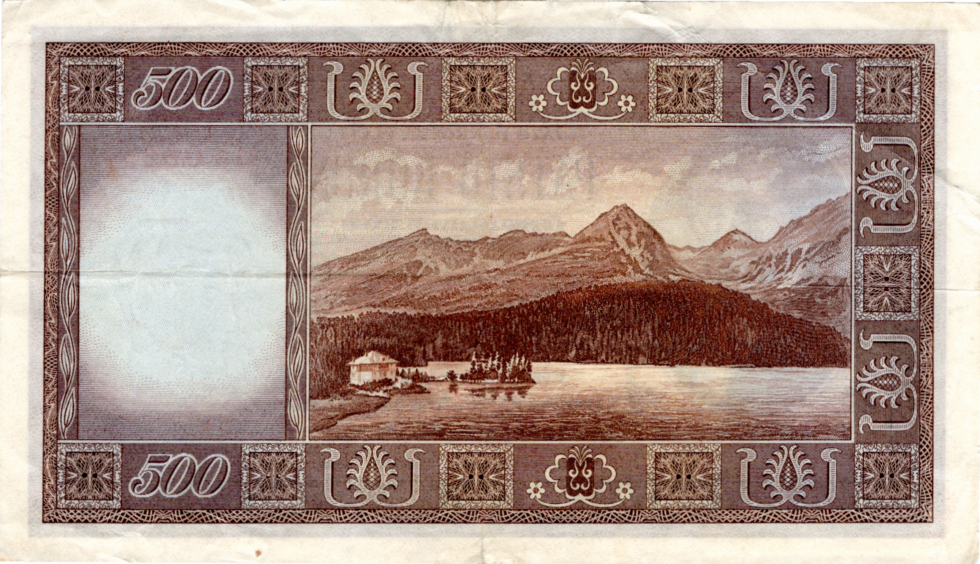 Československa Bankovka 500 Korun, 1946, Ma 052512