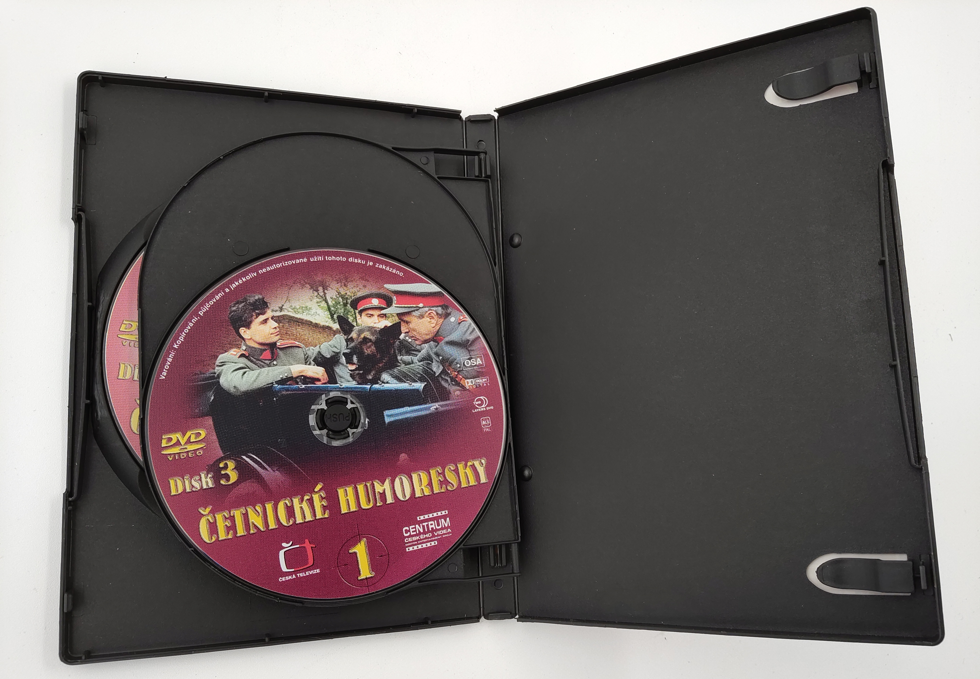 DVD FILM - Četnické humoresky 1, Všechny 3 díly v plastovém obalu