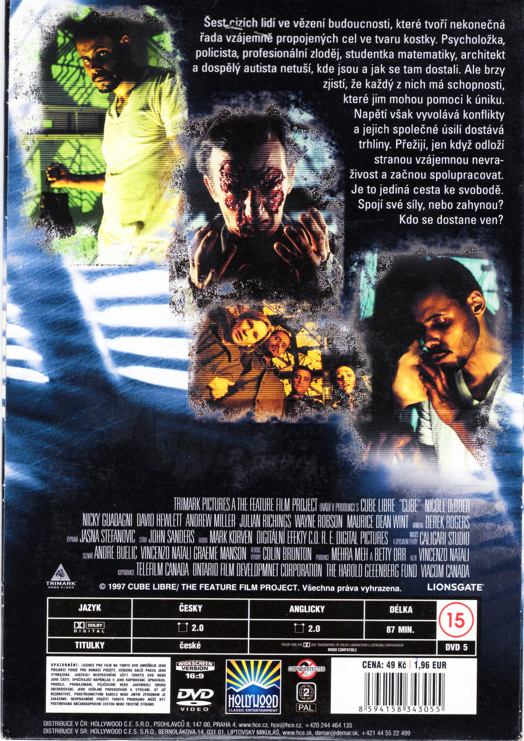 DVD HOROR - KOSTKA