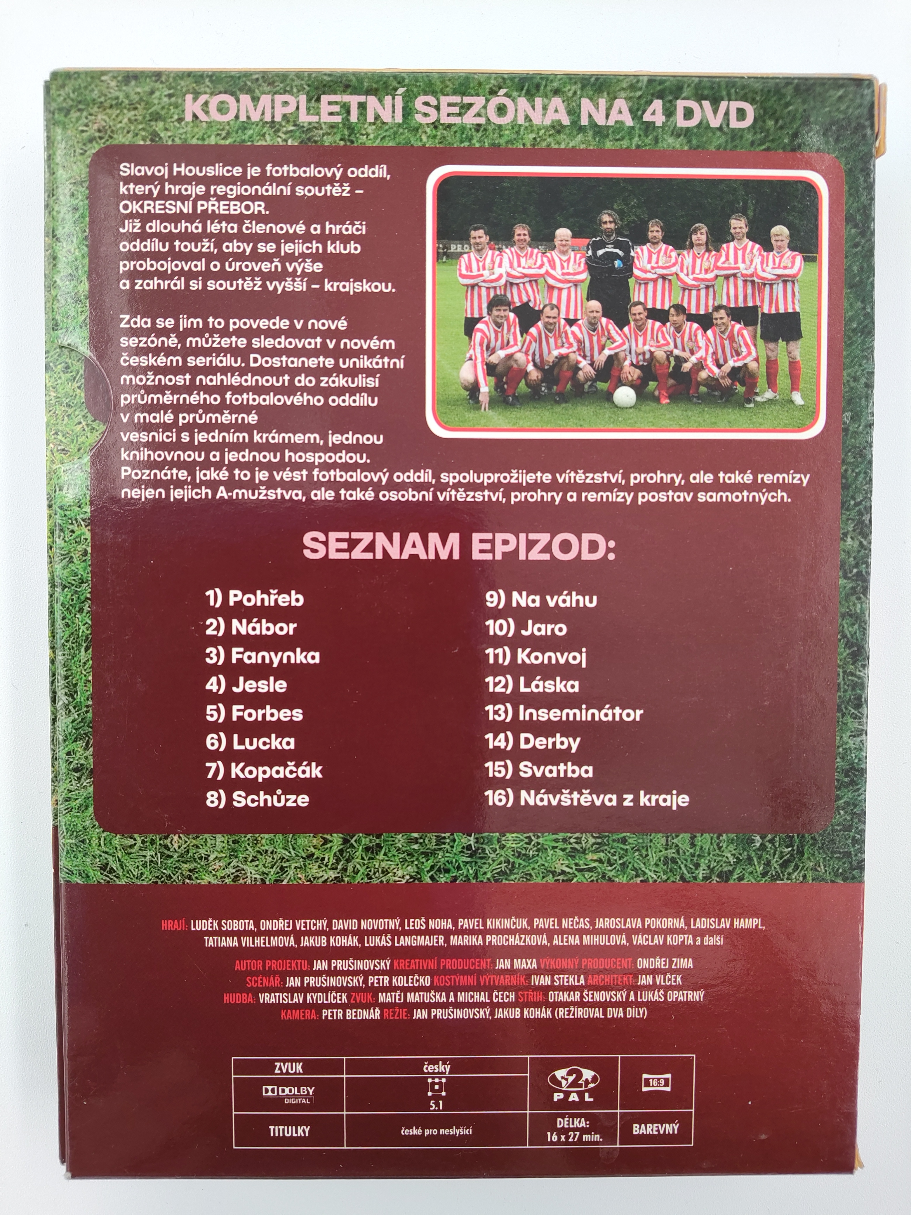 DVD FILM - OKRESNÍ PŘEBOR 4 DVD