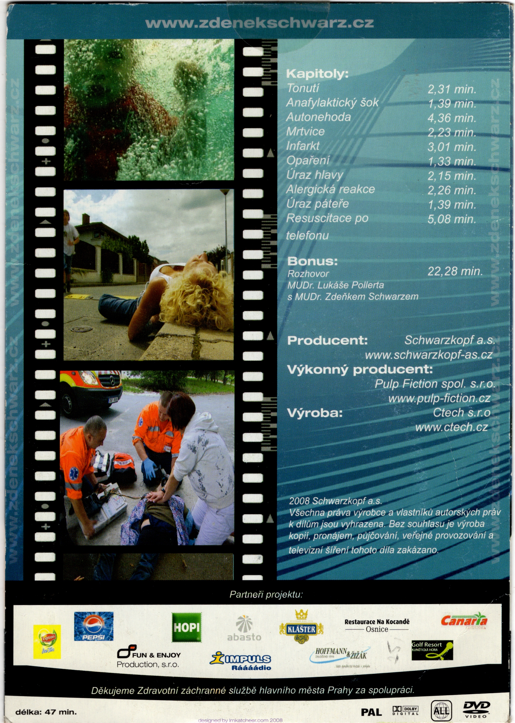 DVD První pomoc MUDr. Zdeněk Schwarz 1.díl