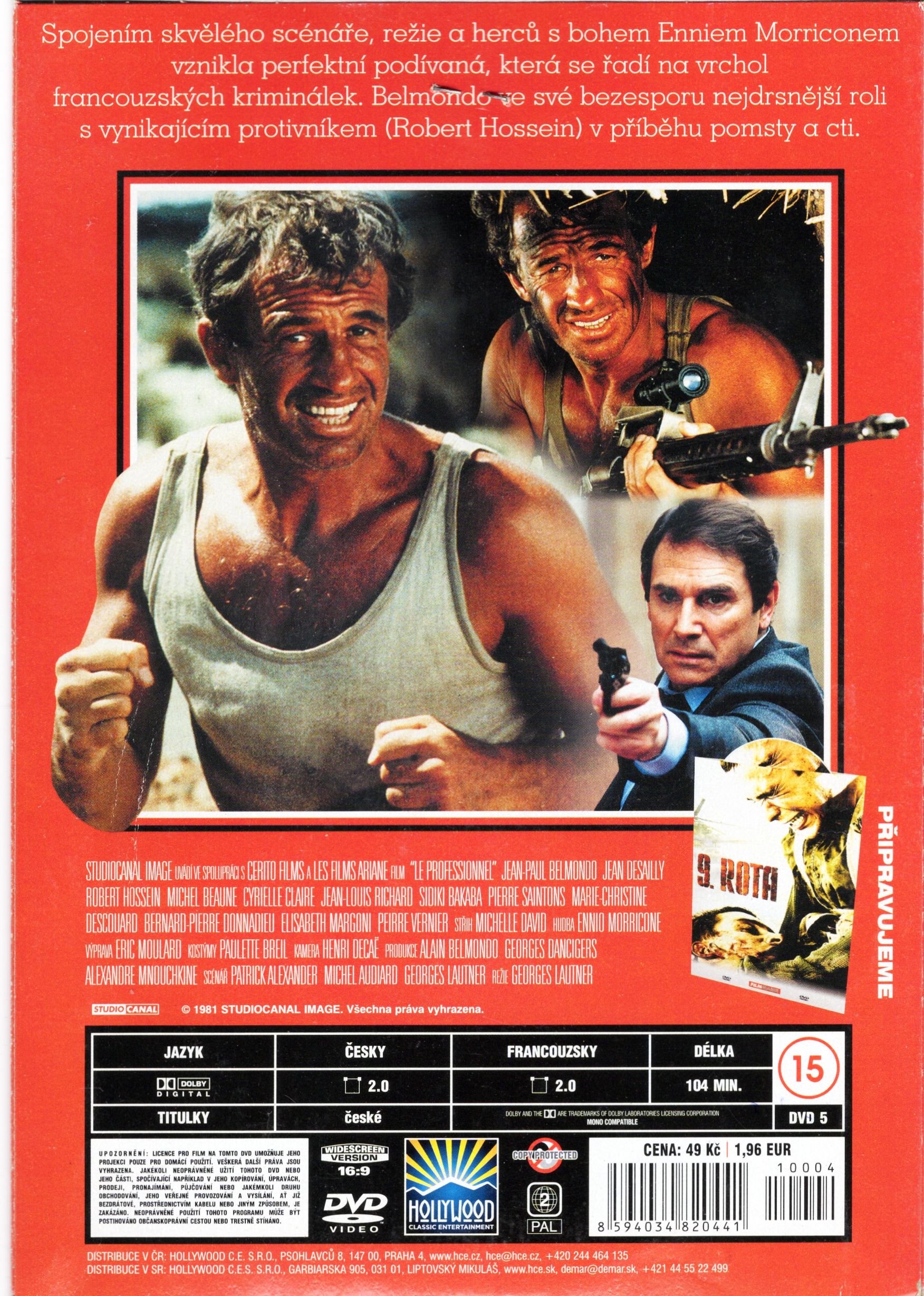 DVD Film - BELMONDO PROFESIONÁL