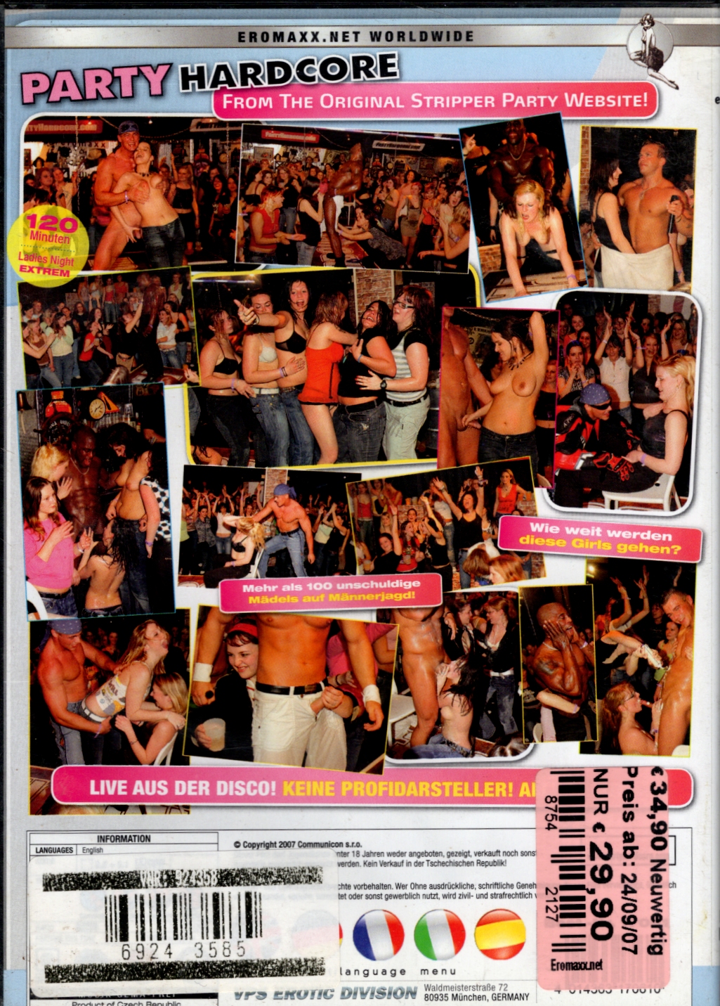 DVD PORNO - PARTY HARDCORE Vol. 13