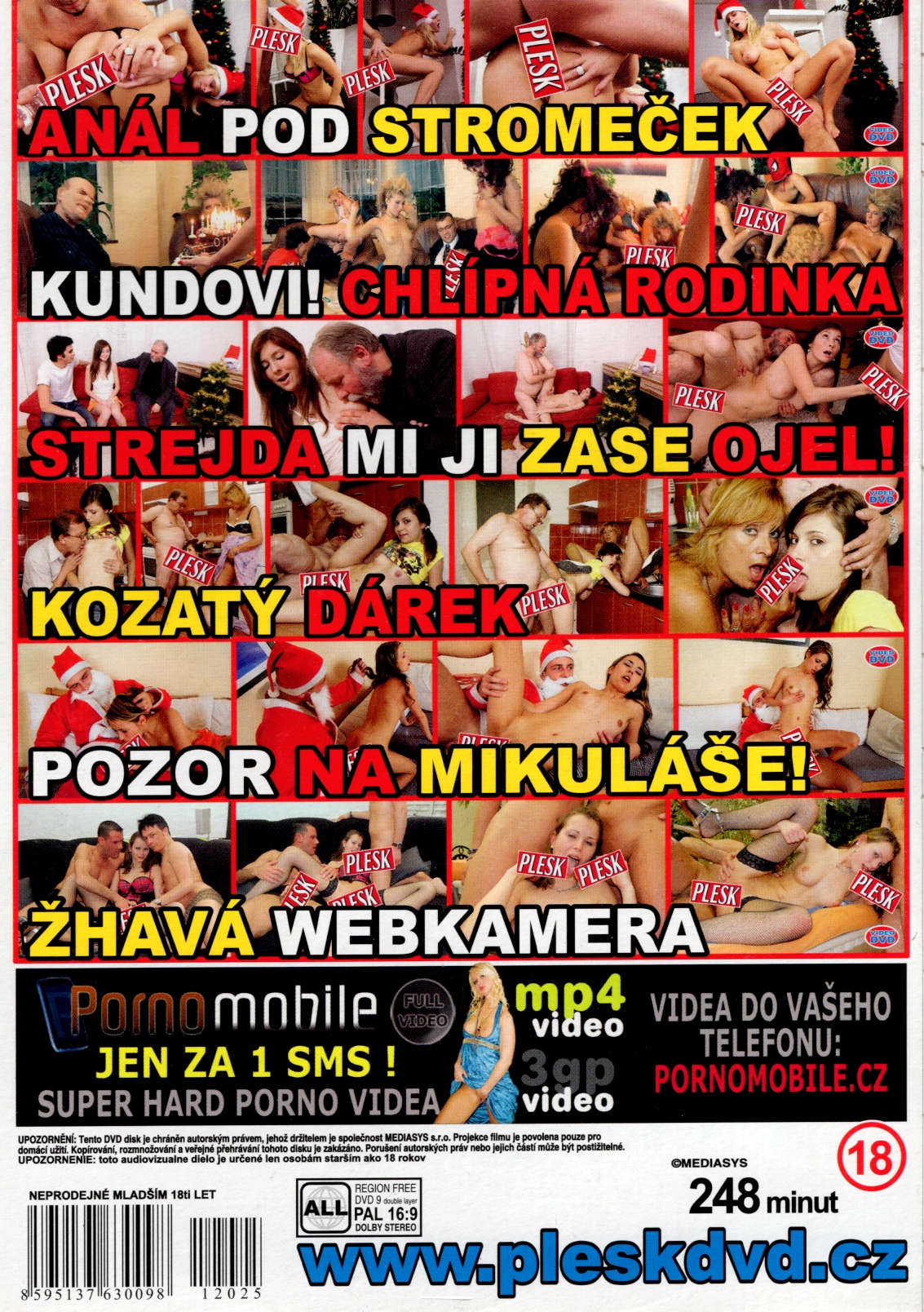 DVD PORNO - PLESK - ANÁLNÍ SEX pod STROMEČEK