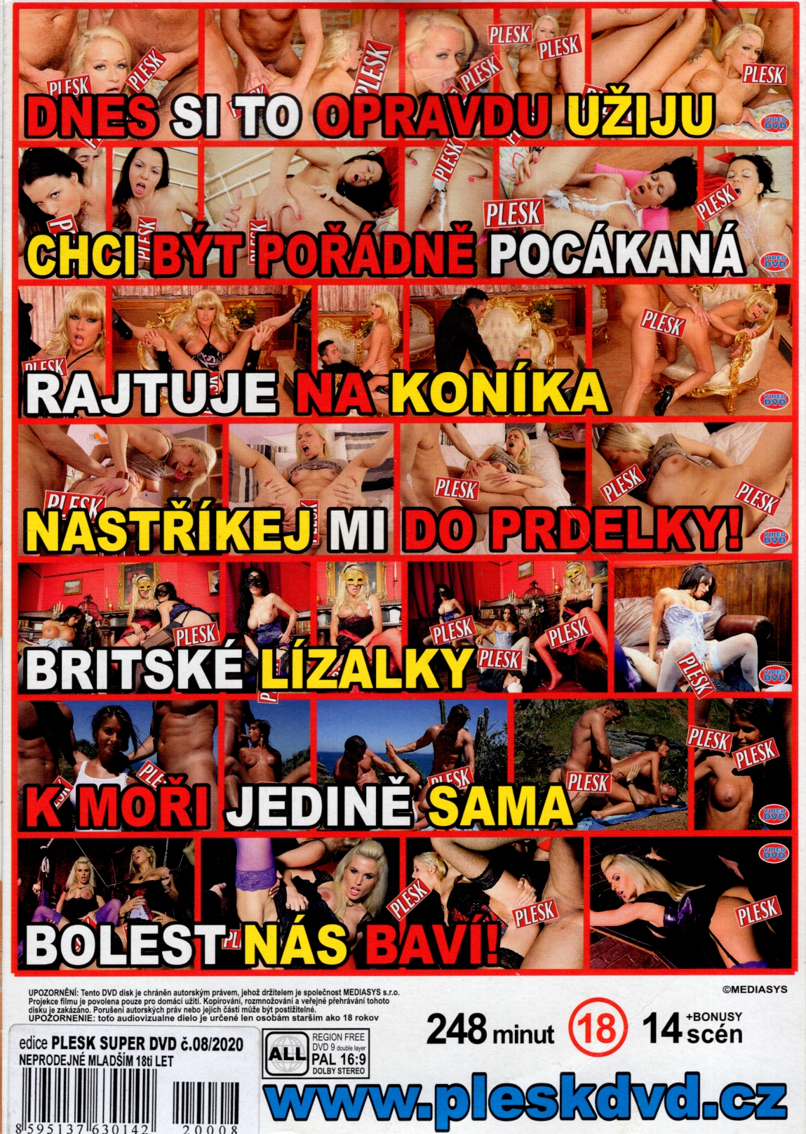 DVD PORNO - PLESK - Dana 25 let, Dnes si TO opravdu užiju !