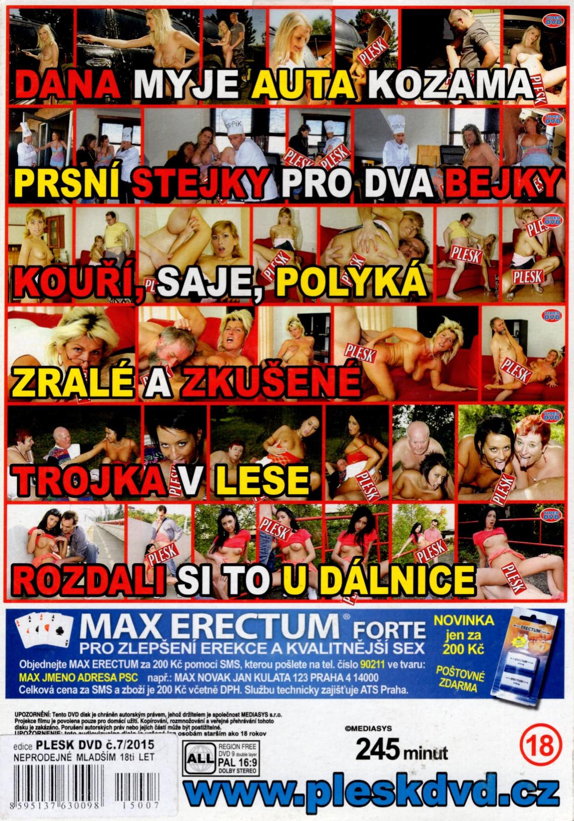 DVD PORNO - PLESK - Dana MYJE AUTA KOZAMA