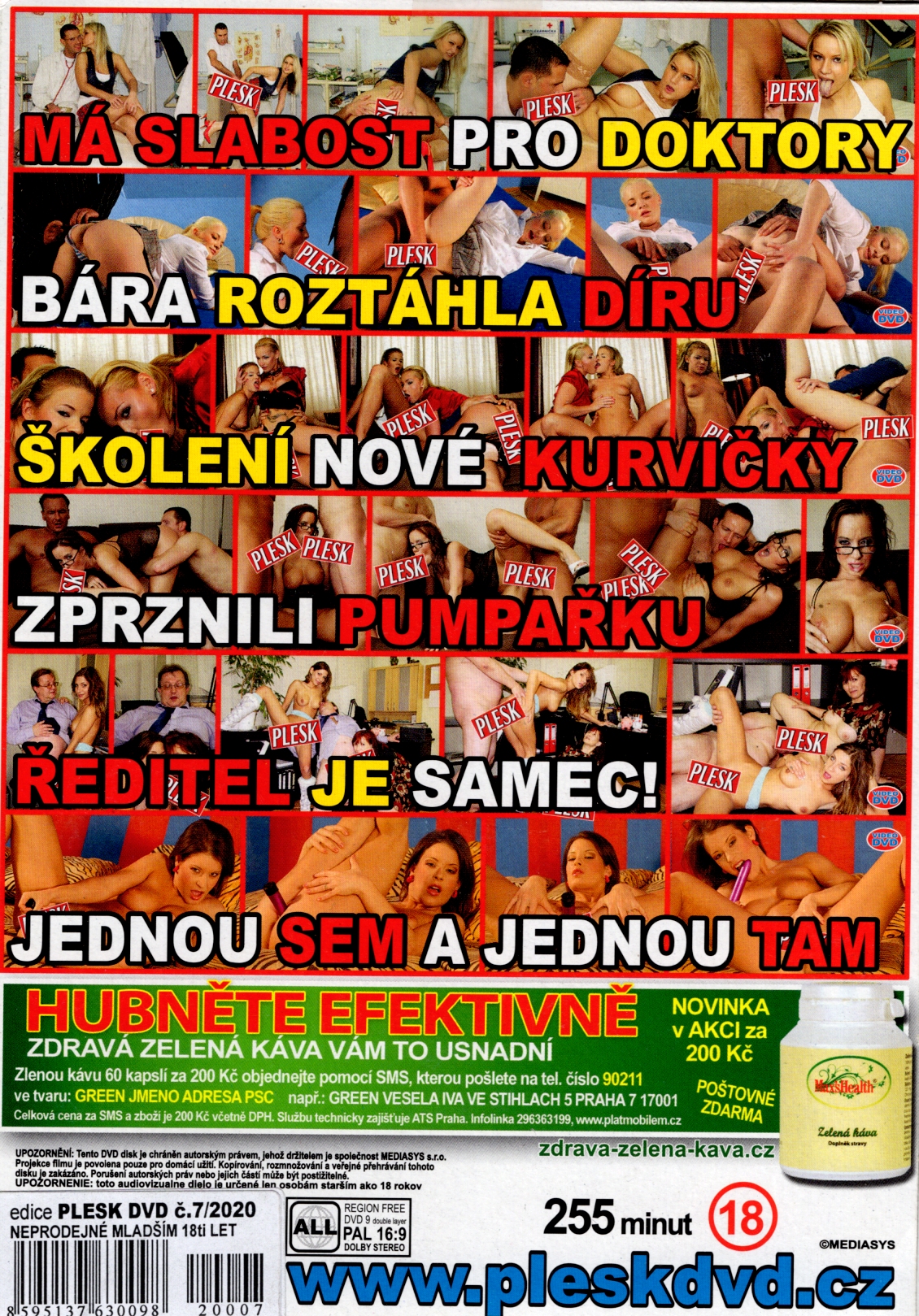 DVD PORNO - PLESK - Ingrid má slabost pro doktory