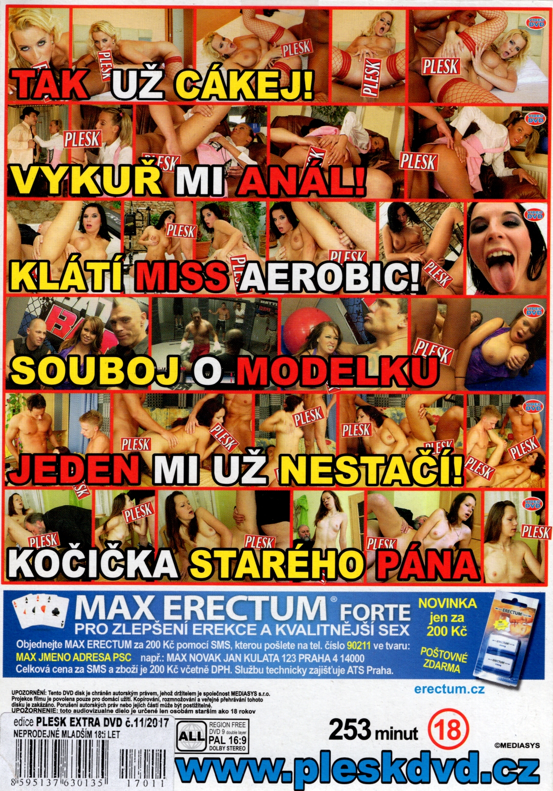 DVD PORNO - PLESK - Krystýna exotická kráska