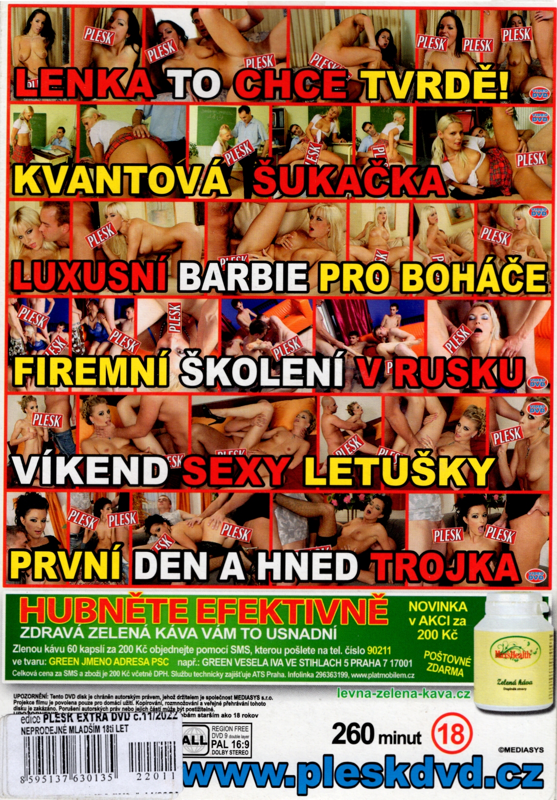 DVD PORNO - PLESK - Lenka 21 let, Litoměřice, Chci to TVRDĚ !
