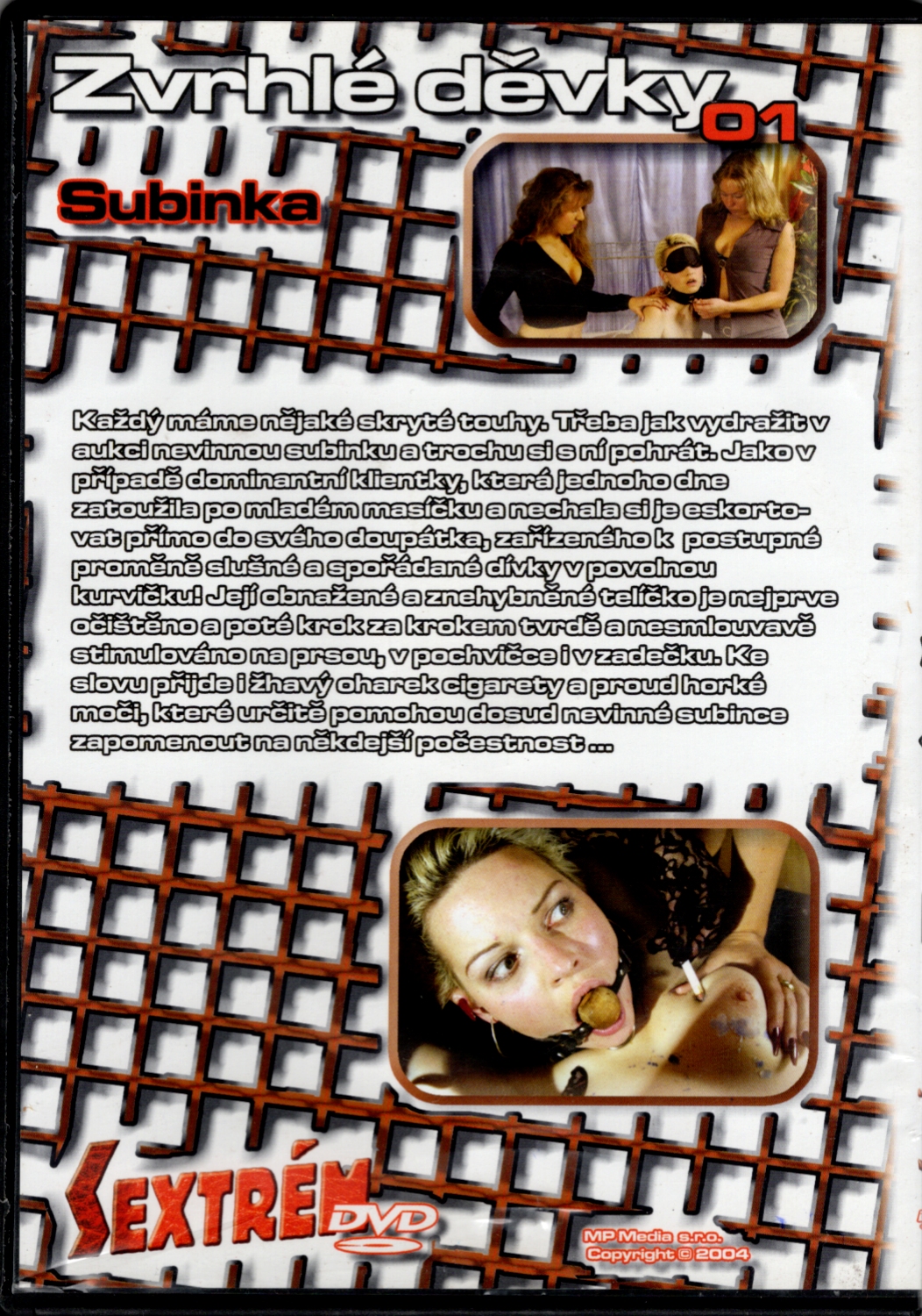 DVD PORNO - Zvrhlé děvky - SUBINKA