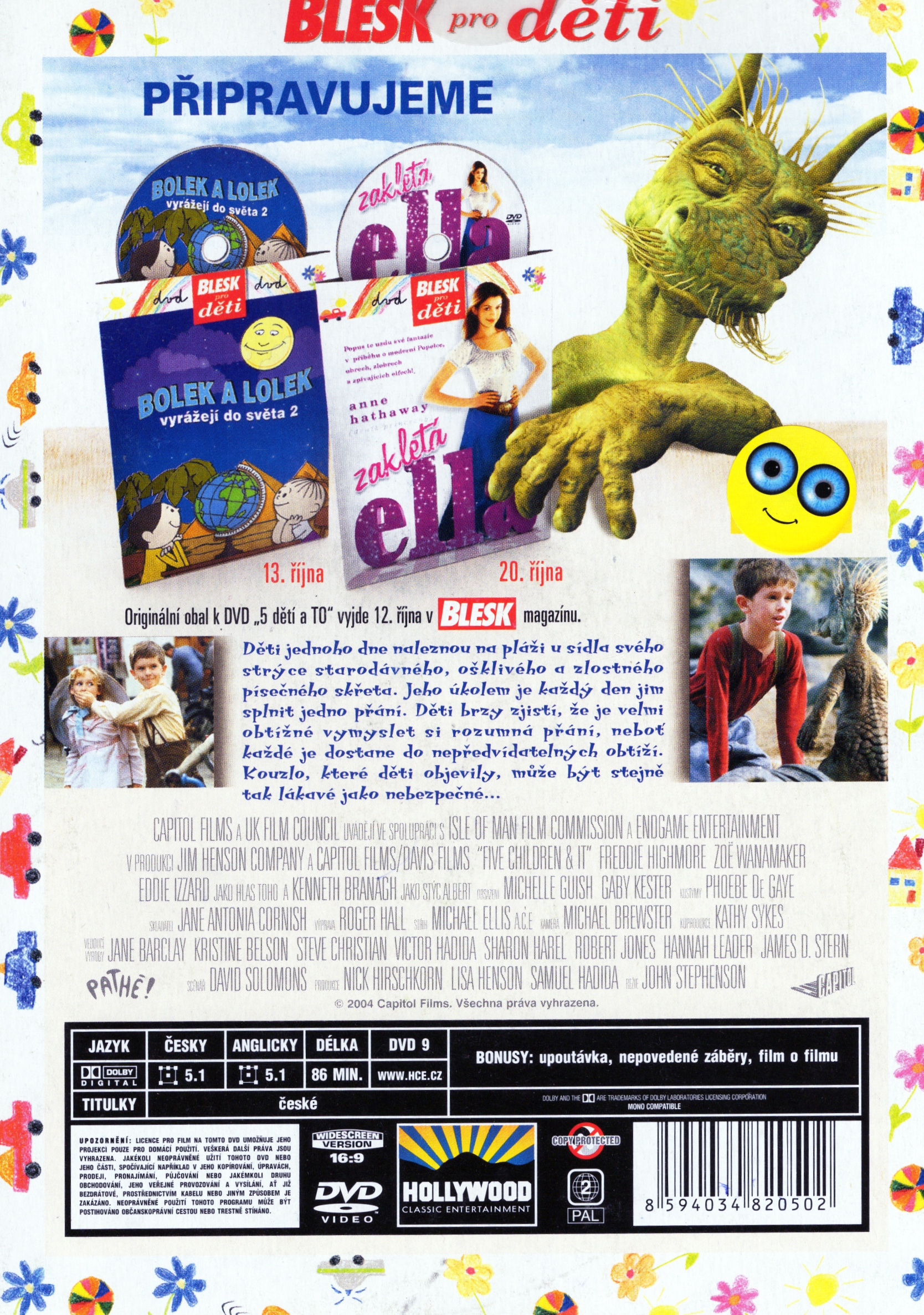 DVD Pohádka 5 dětí a To