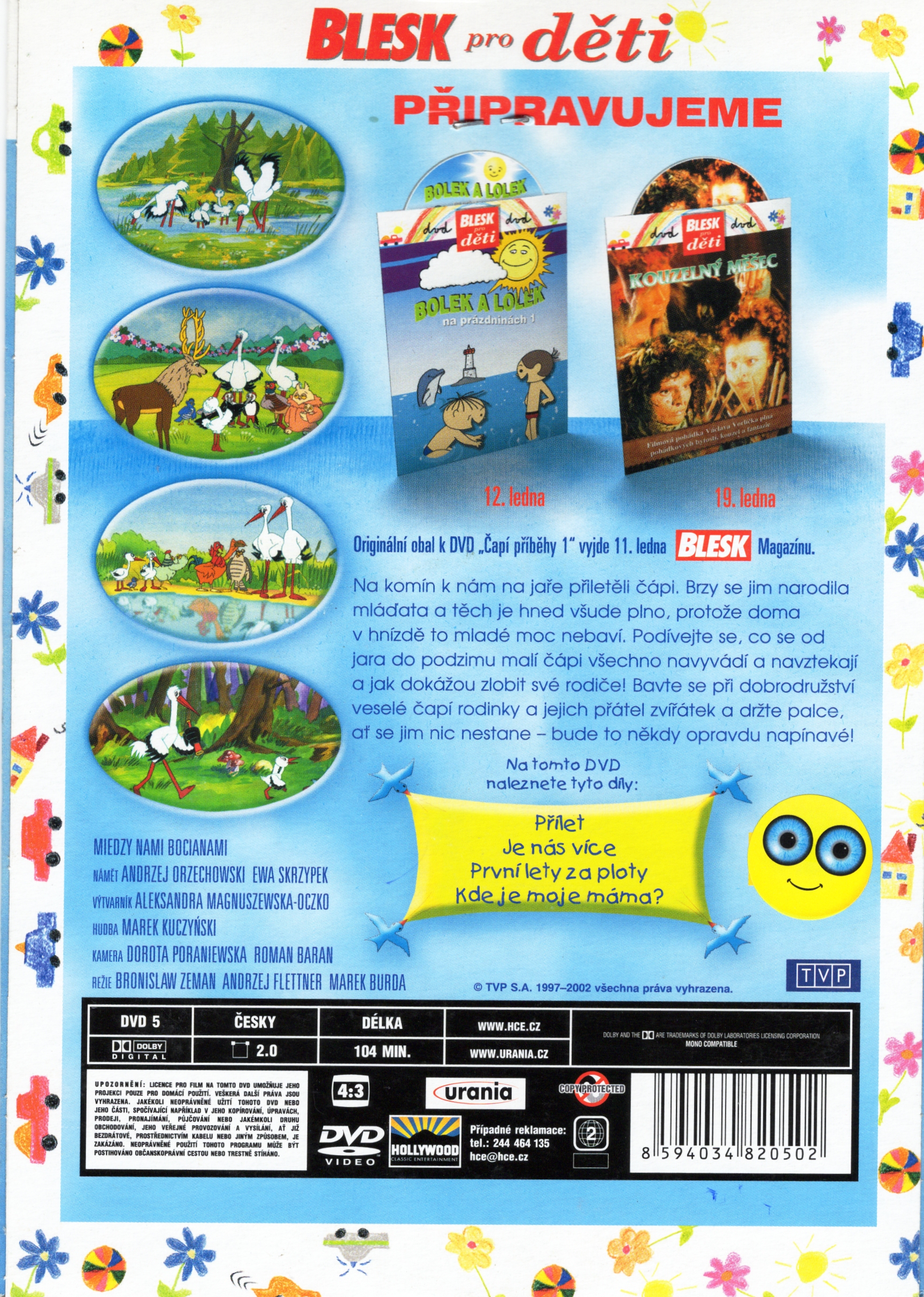 DVD Pohádka Čapí příběhy 1