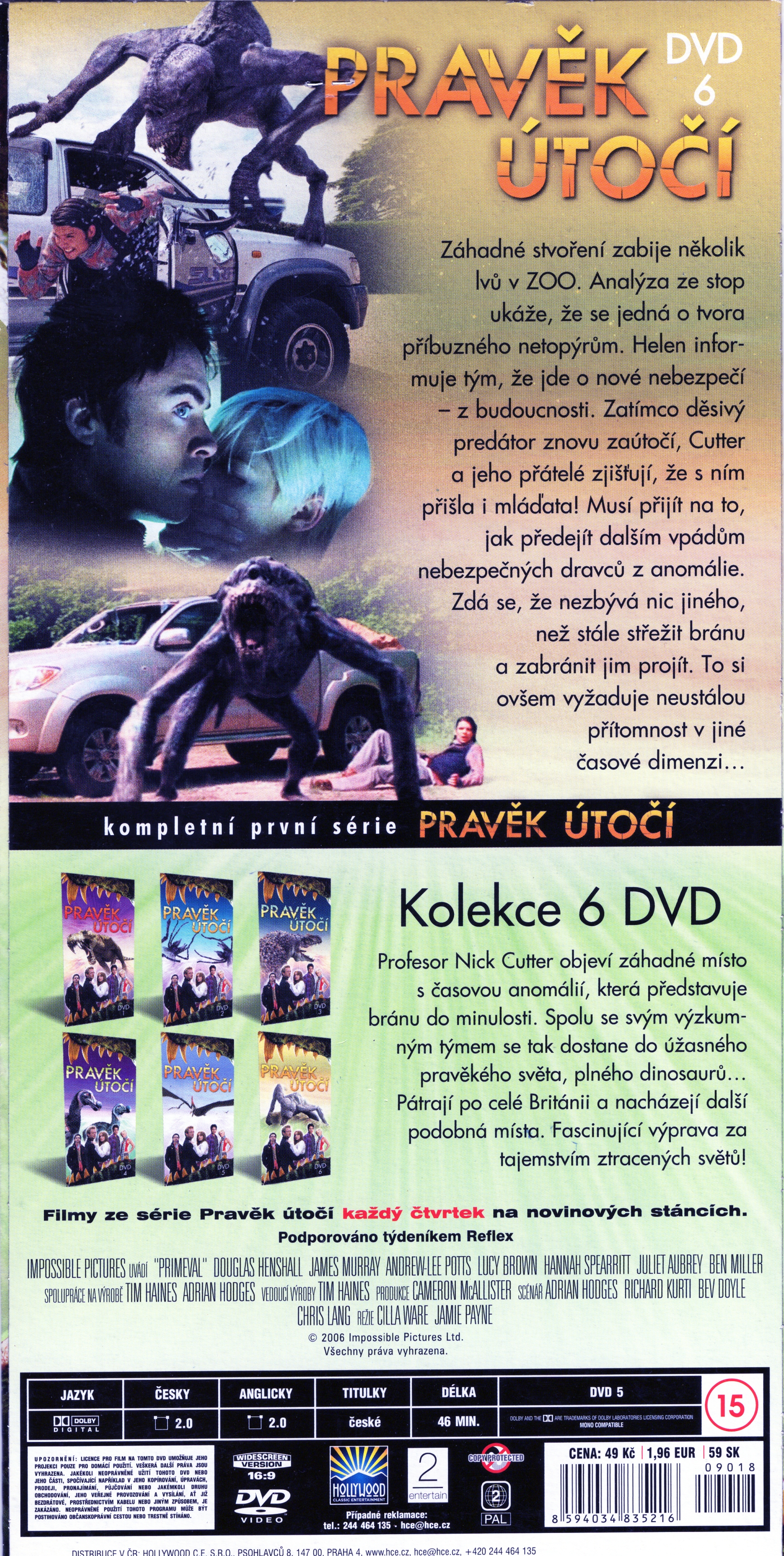 Pravěk útočí DVD č.6