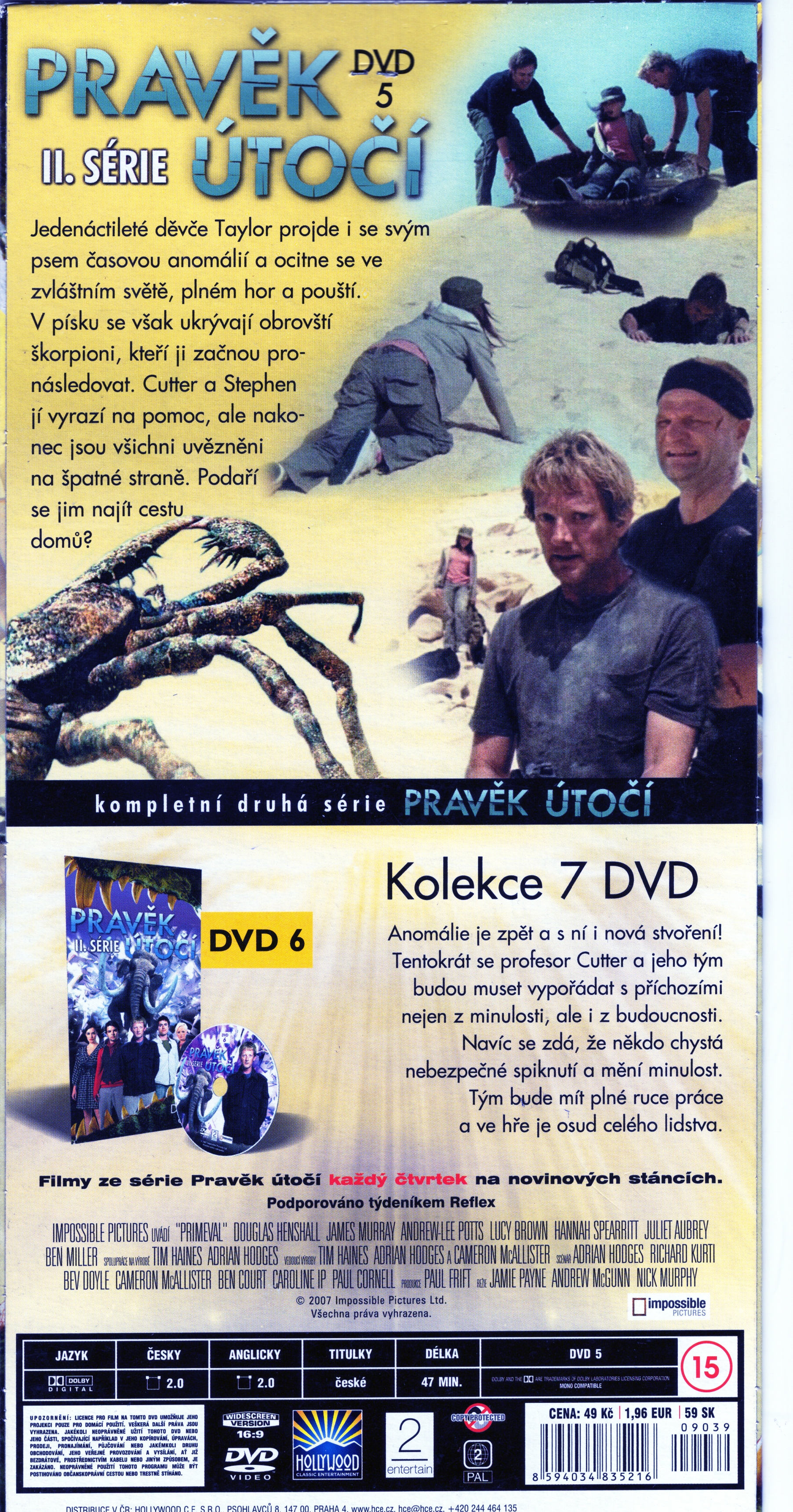 Pravěk útočí DVD č.5