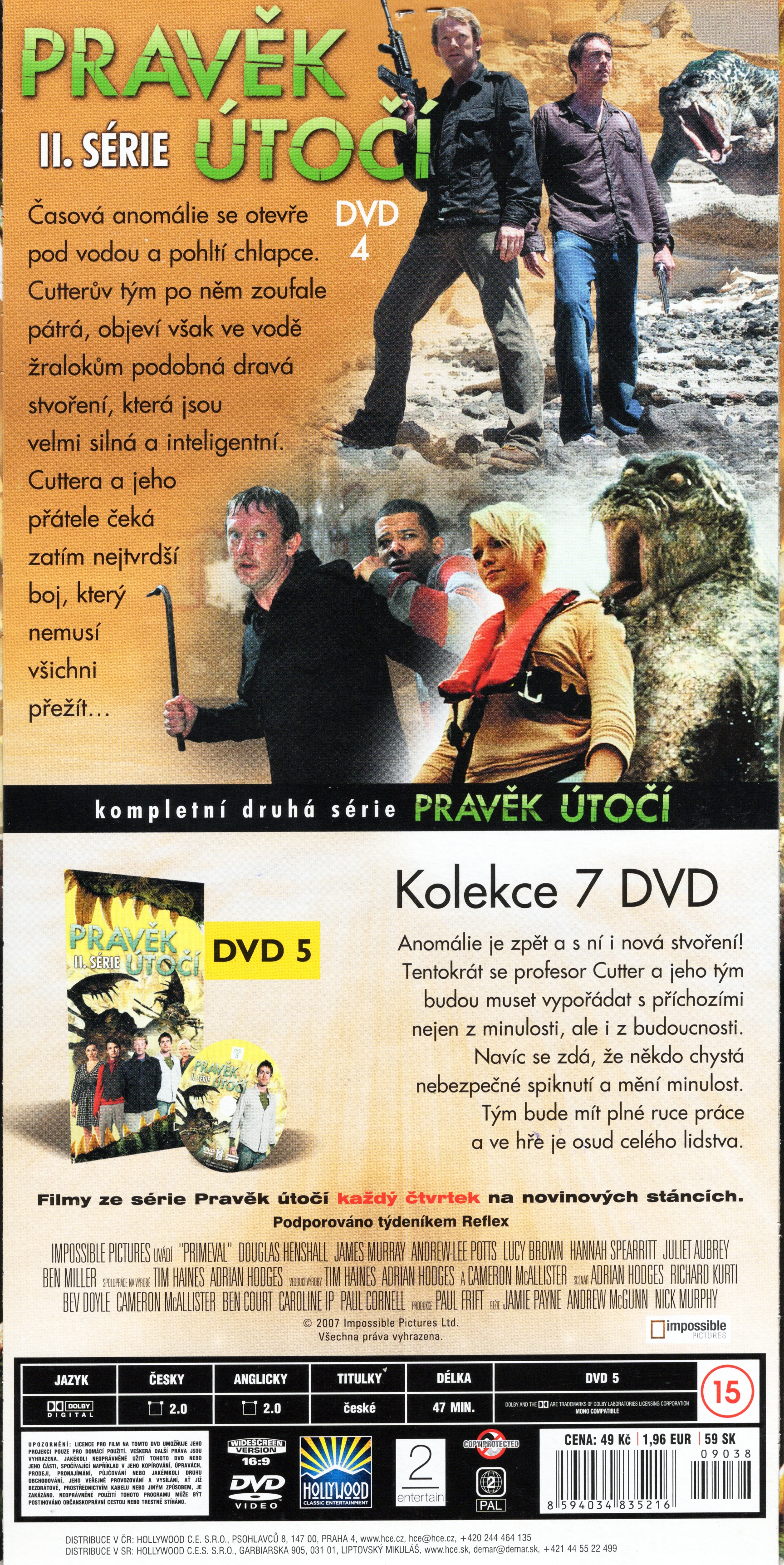 Pravěk útočí DVD č.4