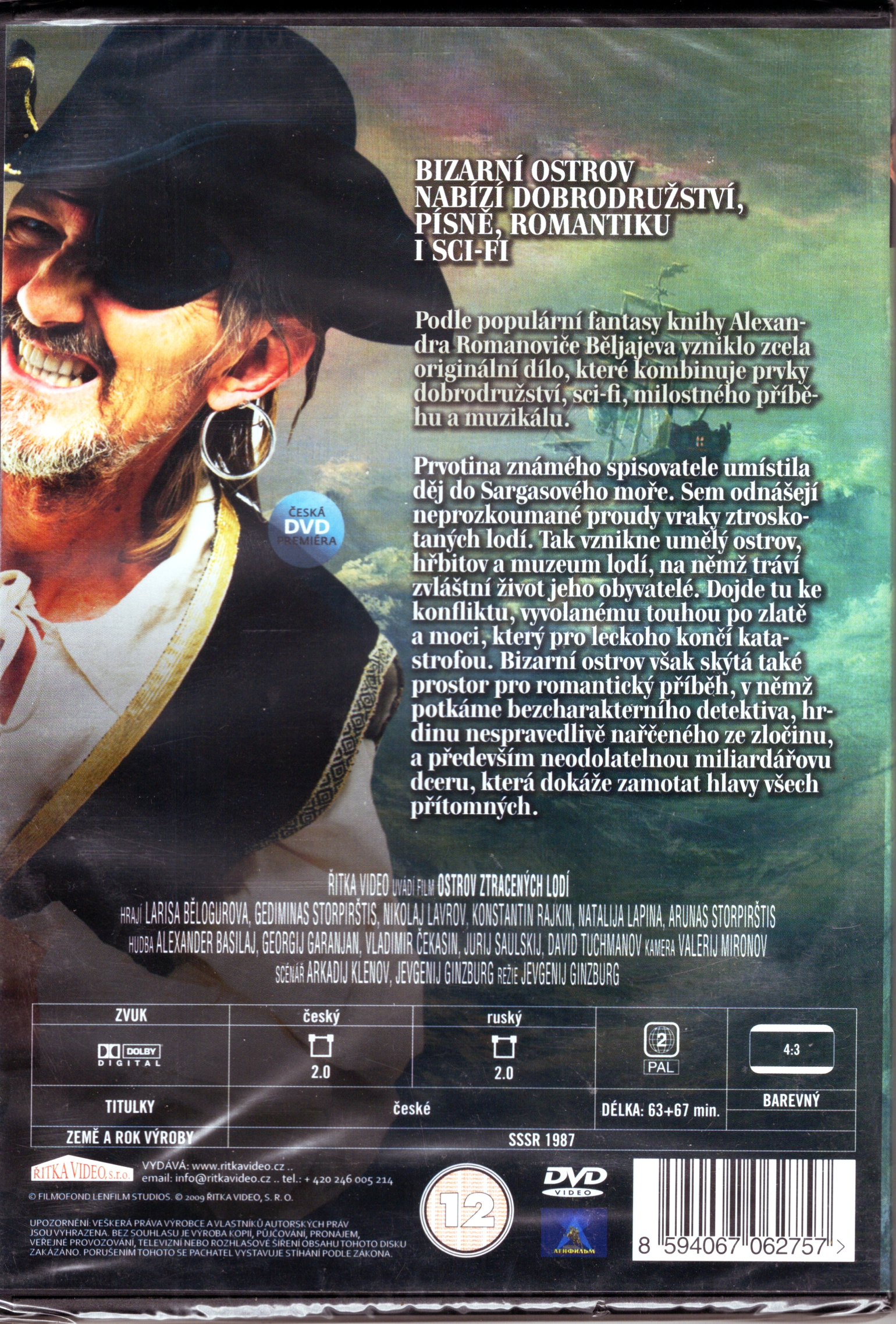 DVD Ostrov ztracených lodí