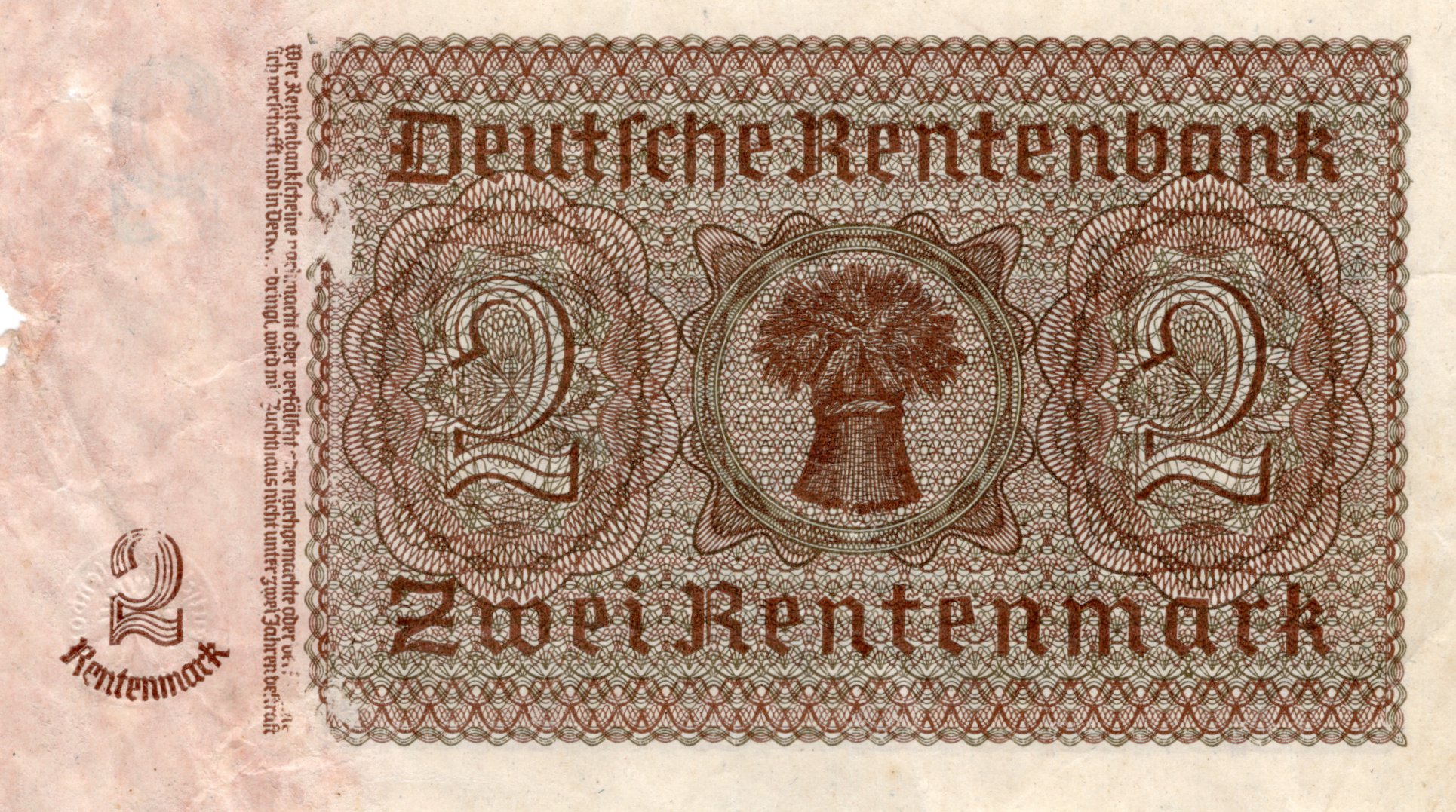 Německá Bankovka 2 Marky, Rok 1937, E.74870149