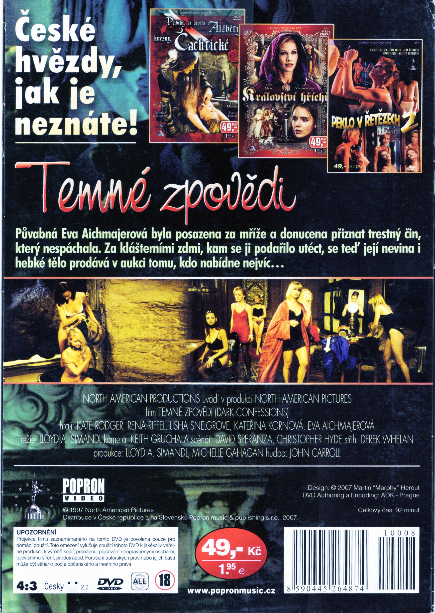 SEX Film - TEMNÉ ZPOVĚDI - České hvězdy jak je neznáte !
