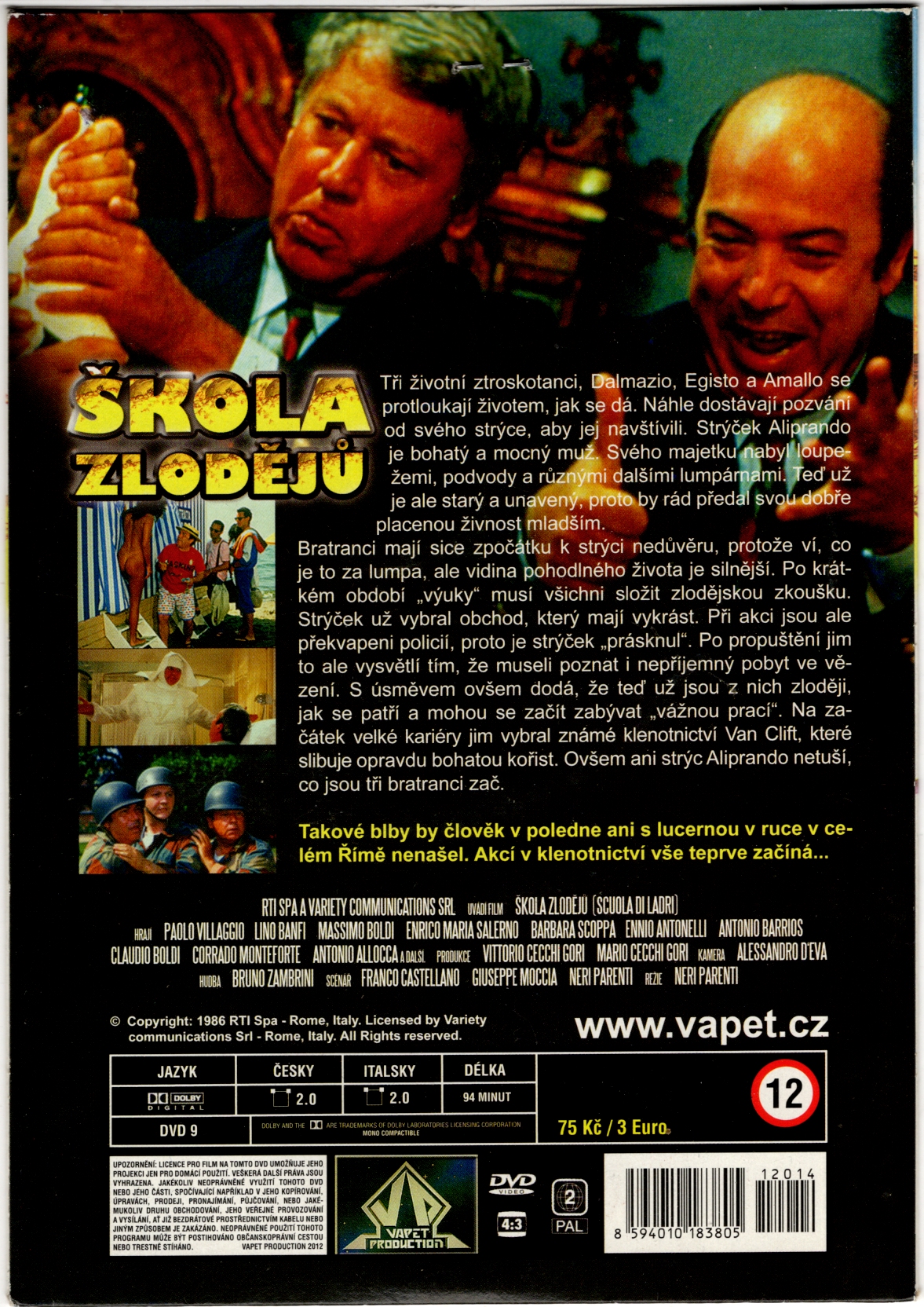 ŠKOLA ZLODĚJŮ 