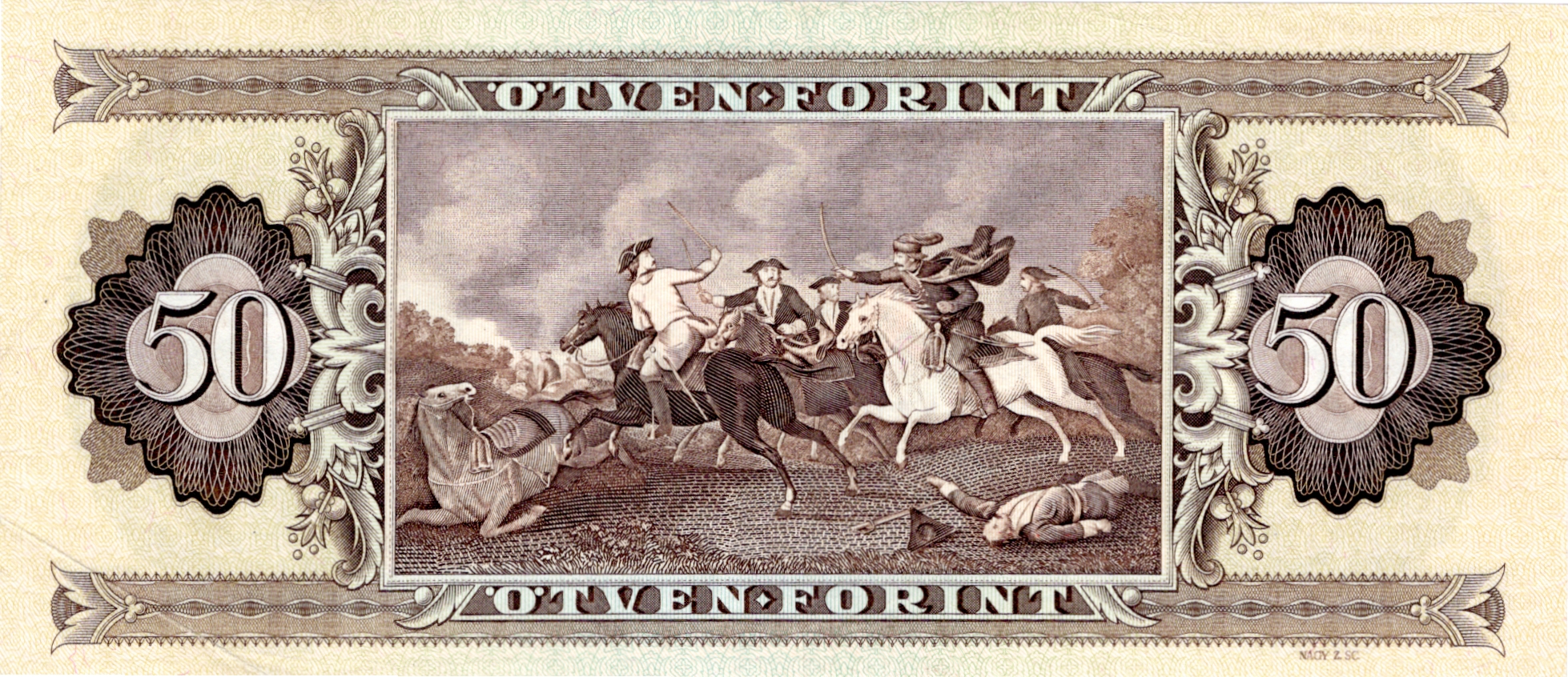 50 Forint 1989, D 125 037345