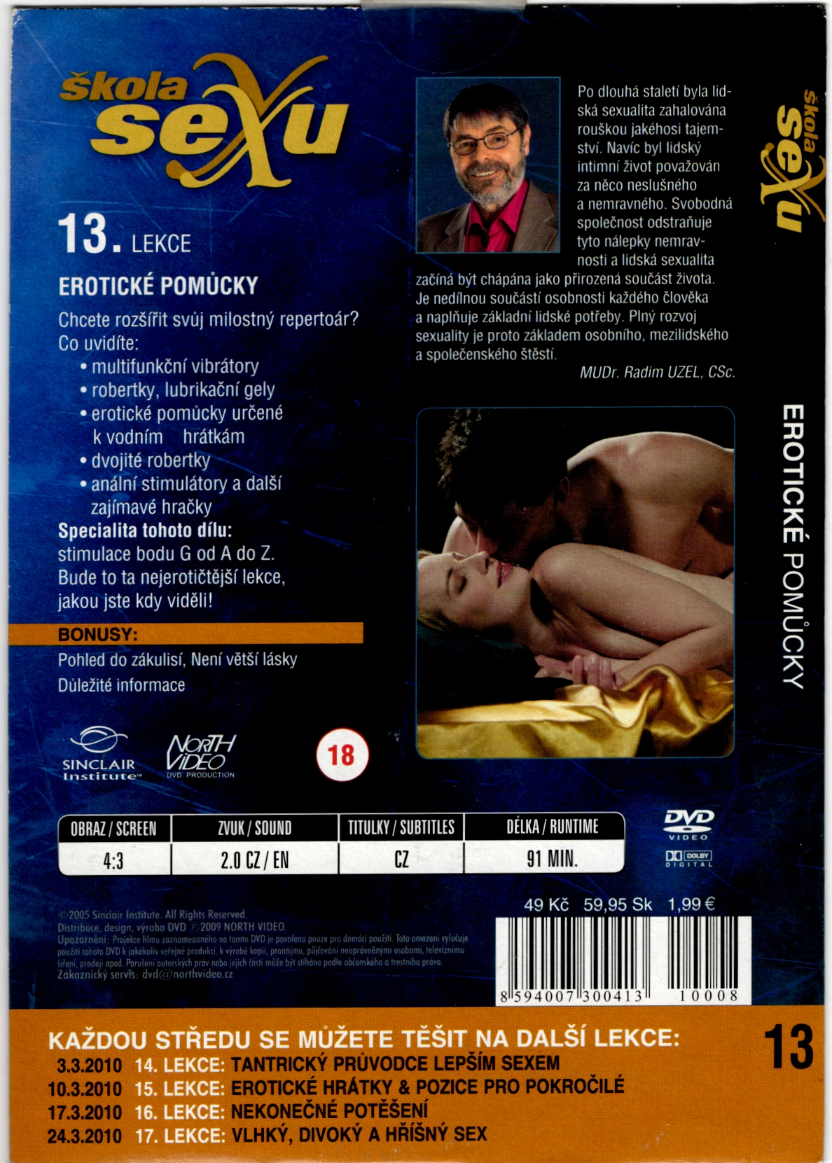 Škola SEXU Lekce 13. EROTICKÉ POMŮCKY