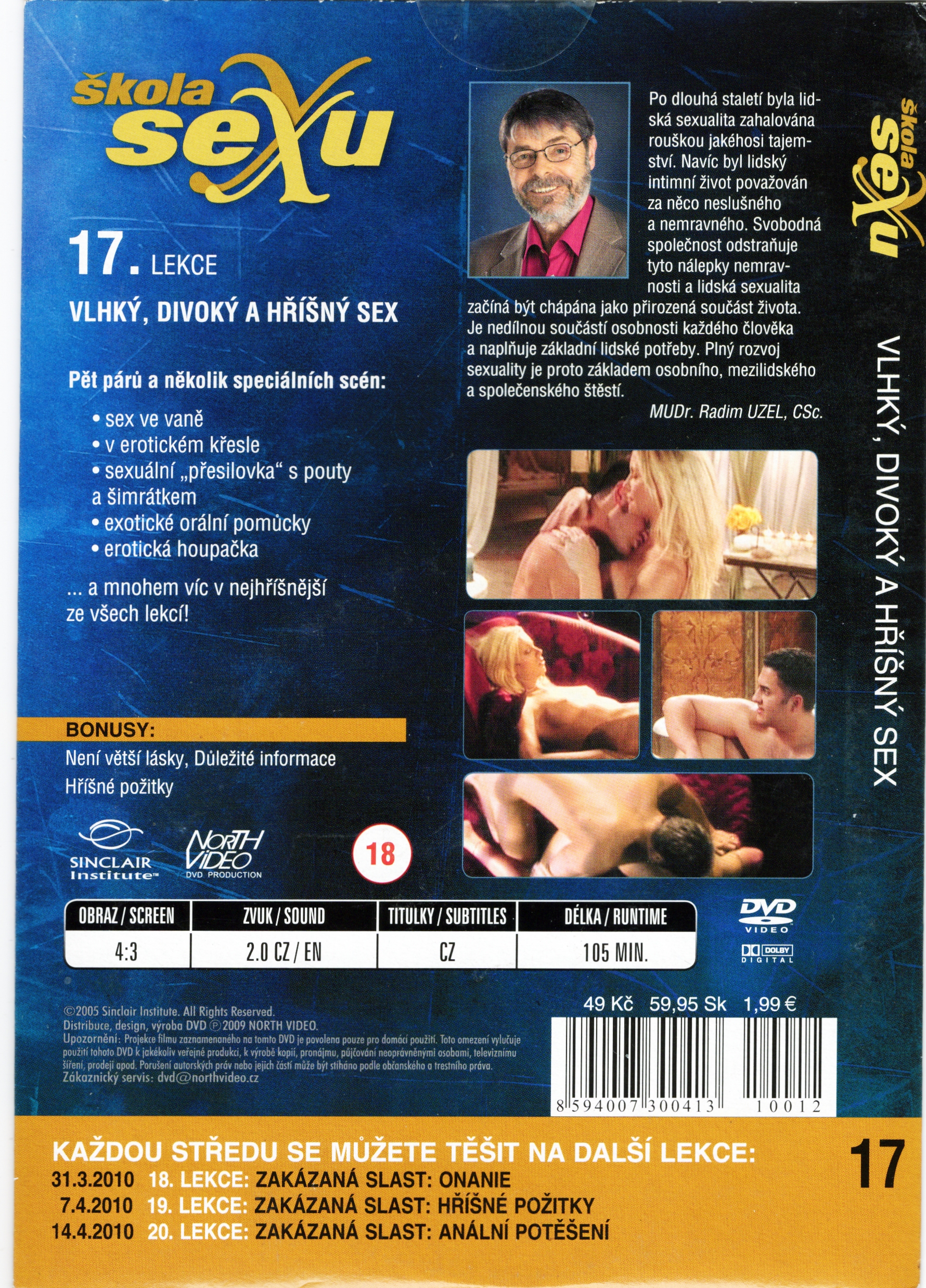Škola SEXU Lekce 17. VLHKÝ, DIVOKÝ A HŘÍŠNÝ SEX