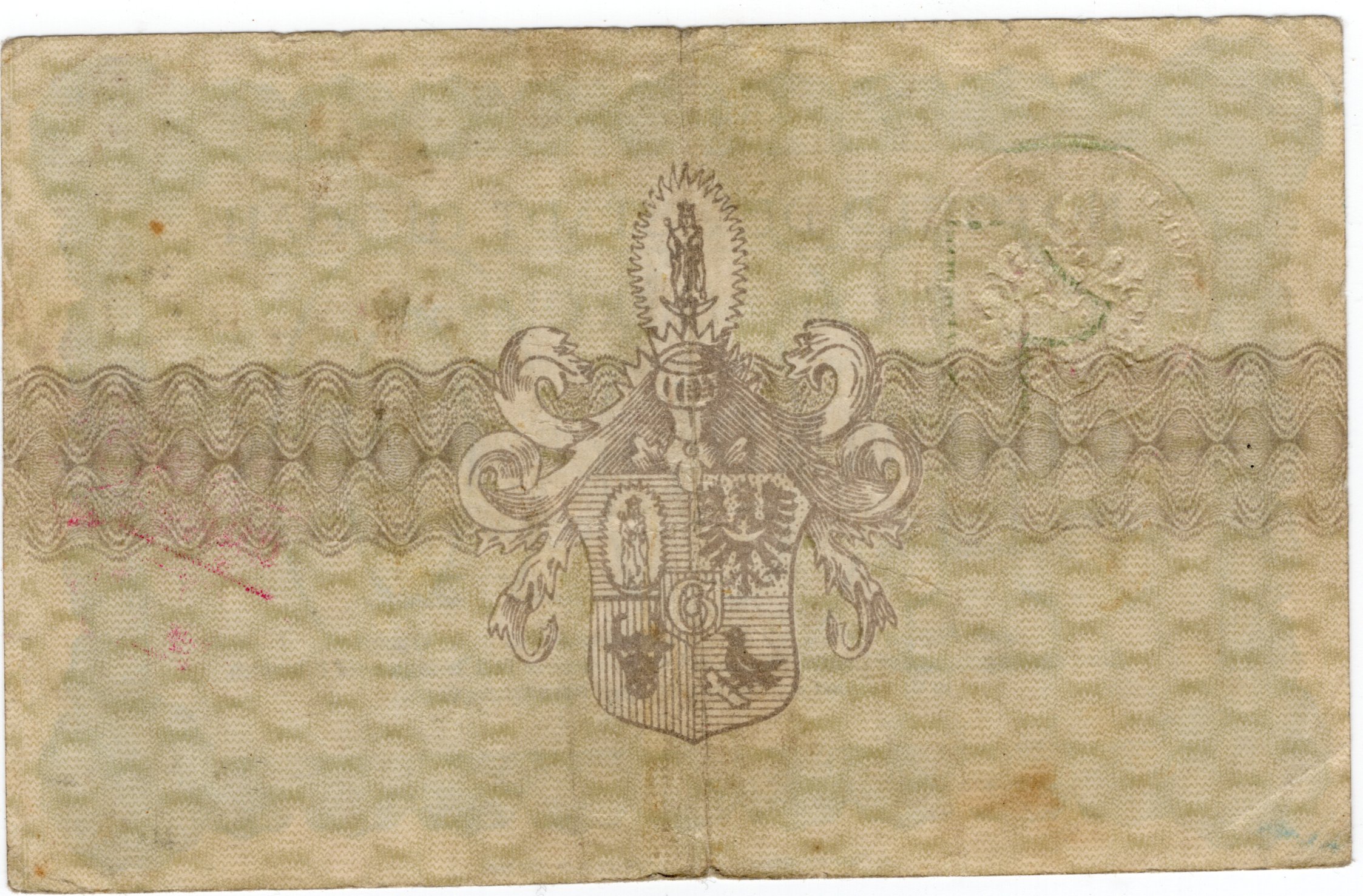 100 Marek, Rok 1922, Reihe B, No 018132