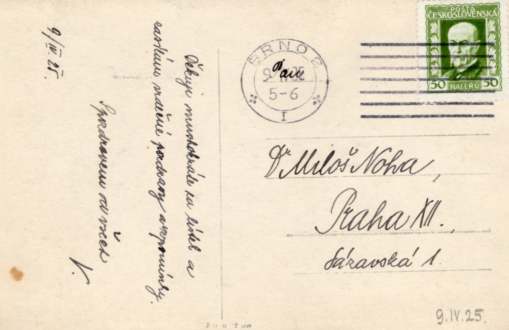 Stará Pohlednice BRNO 3537, 1925