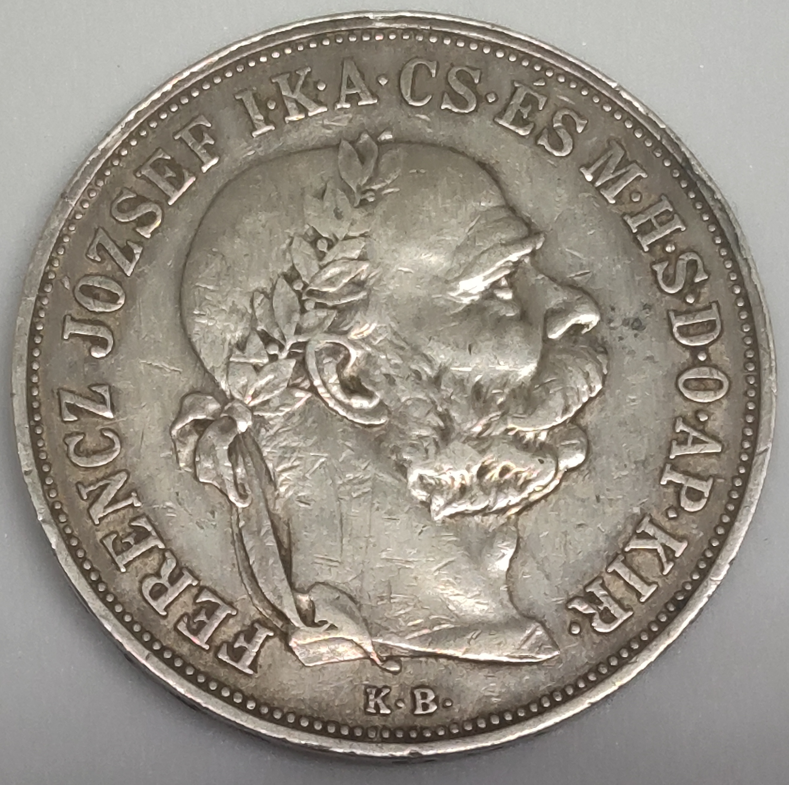 Stará Stříbrná mince - 5 Korona 1900 K.B. František Josef I. 24 gr