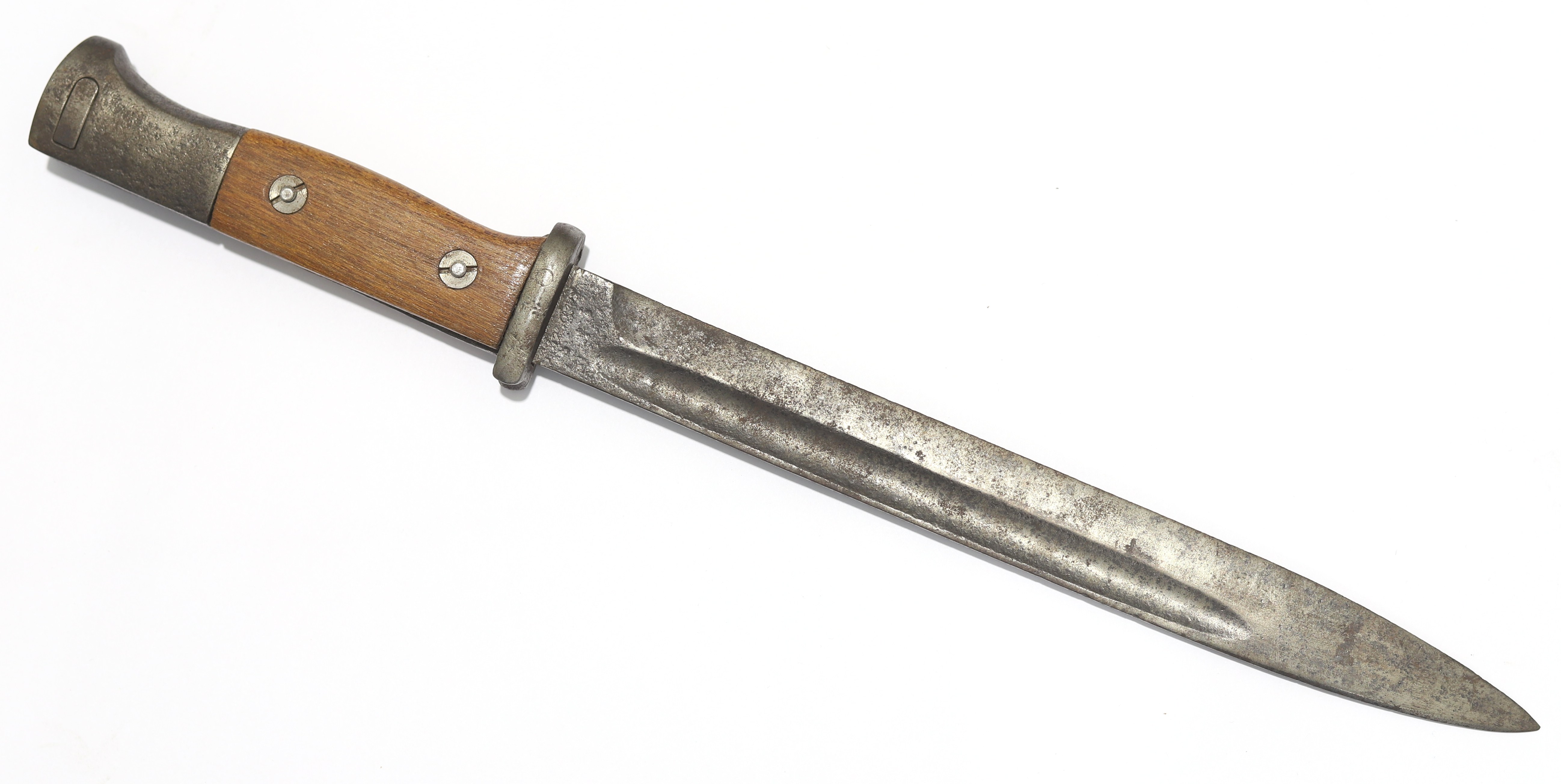 Starý Německý bajonet Mauser ! Číslovaný 3730, Délka 38,5 cm