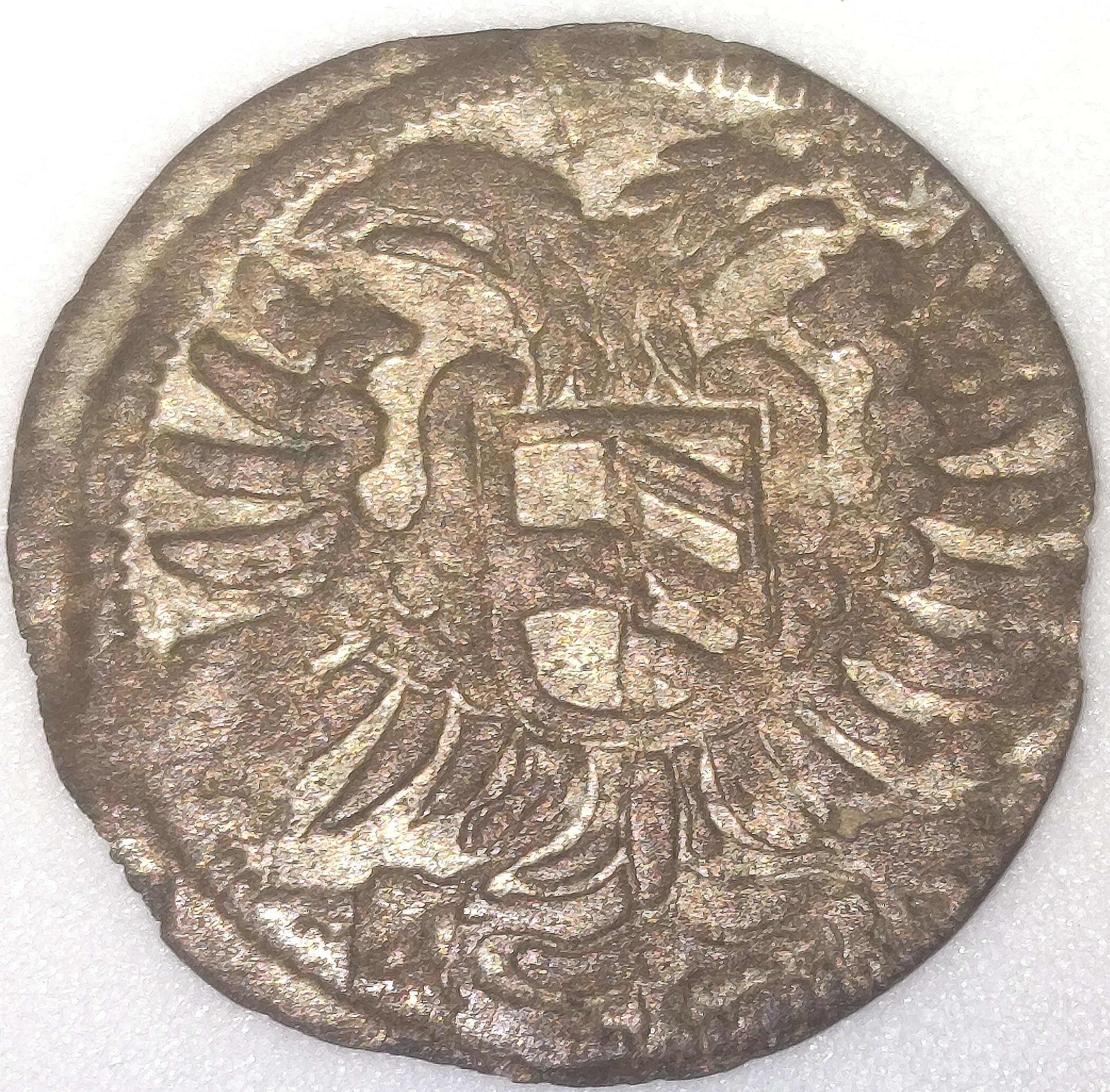 Stříbrná mince 1690 Leopold I. Grešle trojník Opole, Kod 4046