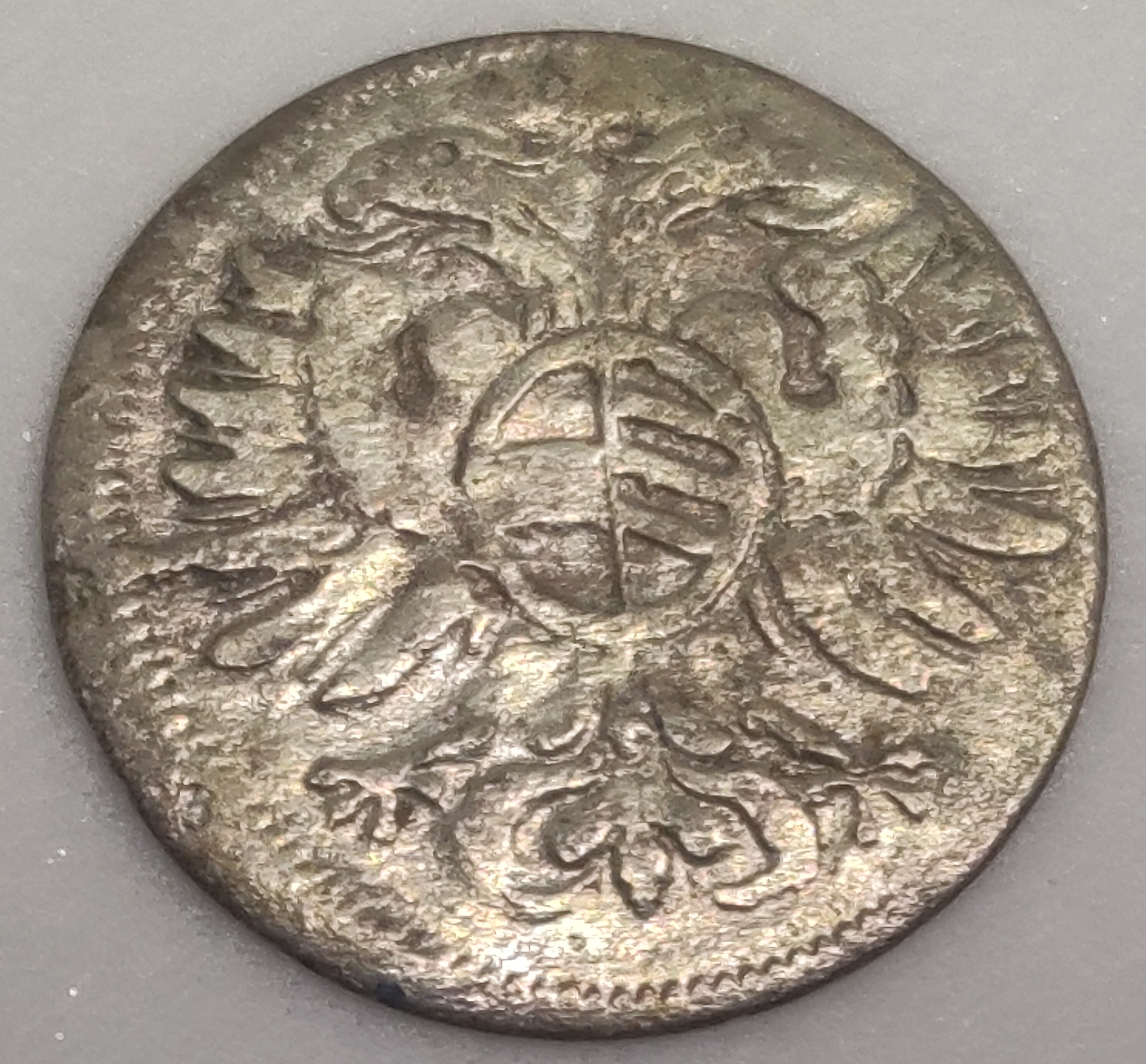 Stříbrná mince 1704 Leopold I. Grešle trojník Opole, Kod 4044