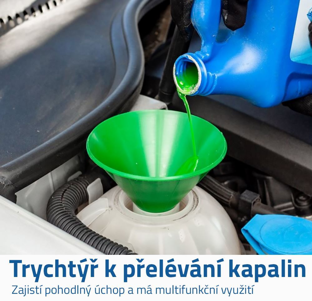 Škrabka na led - trychtýř, Kulatá škrabka – efektivnější škrábání ledu.