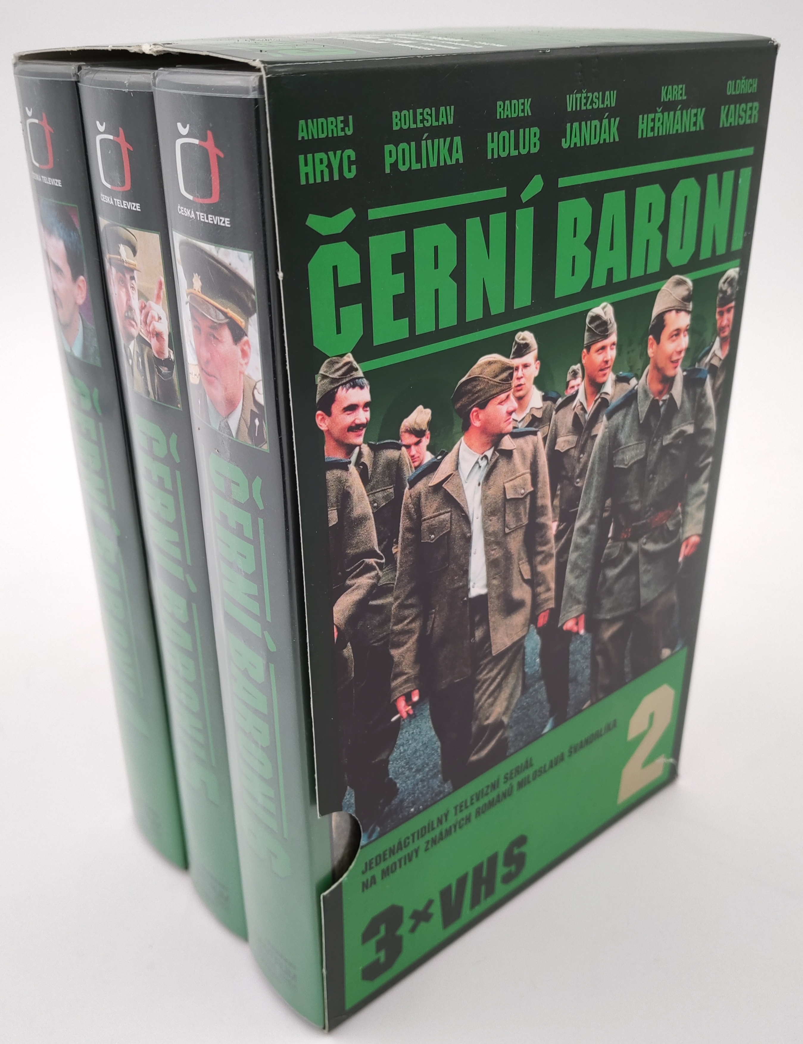 VHS Černí Baroni 3x díly č.2