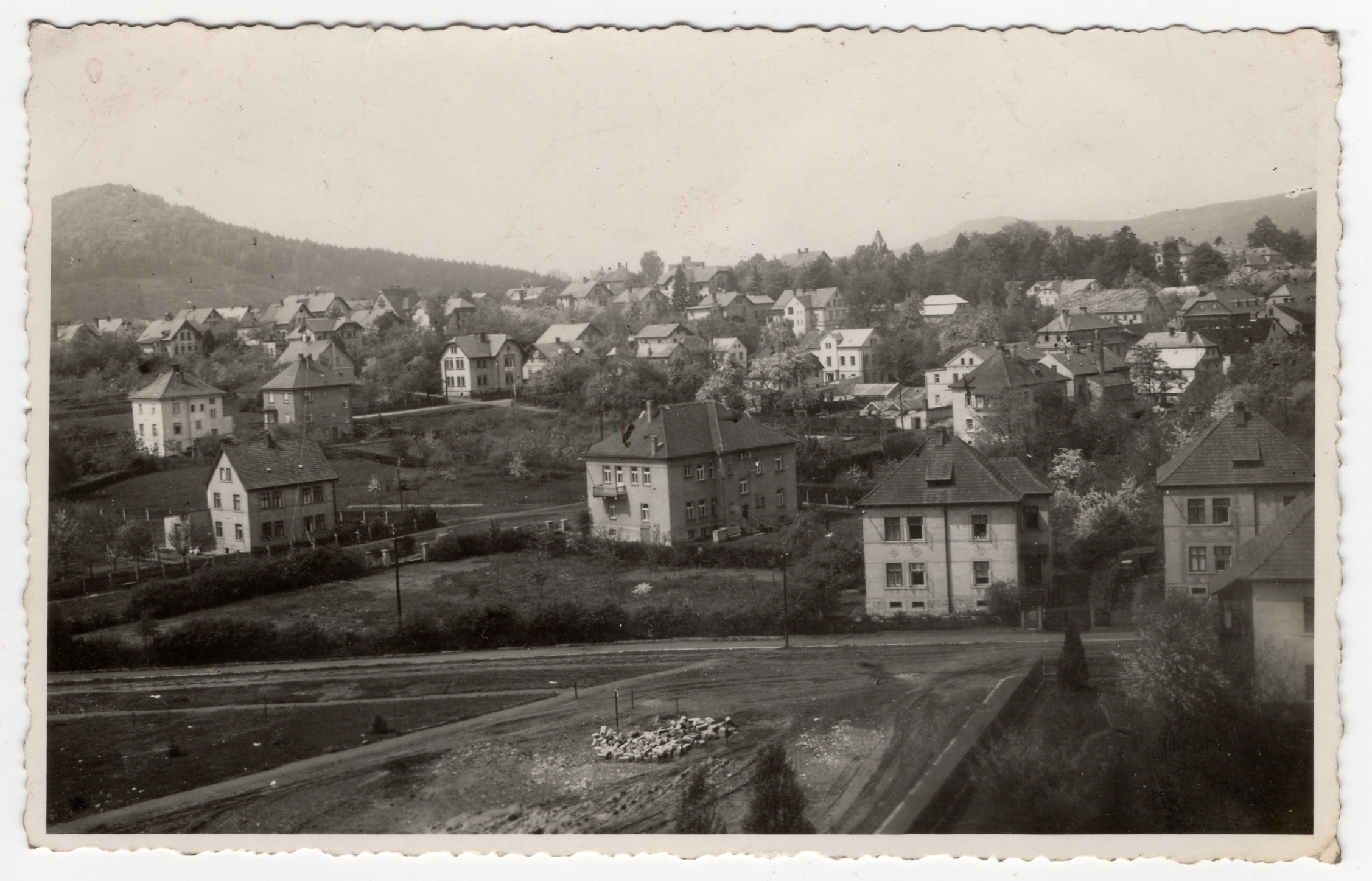 Stará Pohlednice HAIDA 7.7.1940 - Protektorát Nový bor