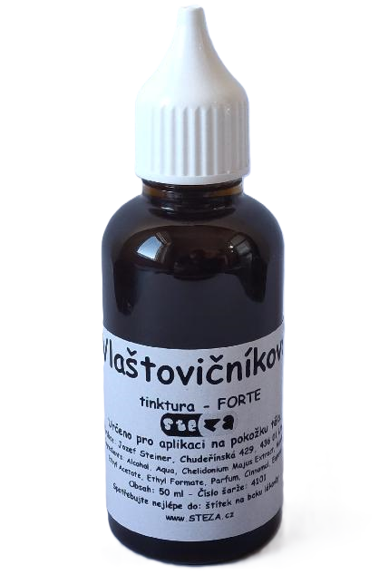 Tinktur - Tinktura Vlaštovičník - FORTE 50 ml.