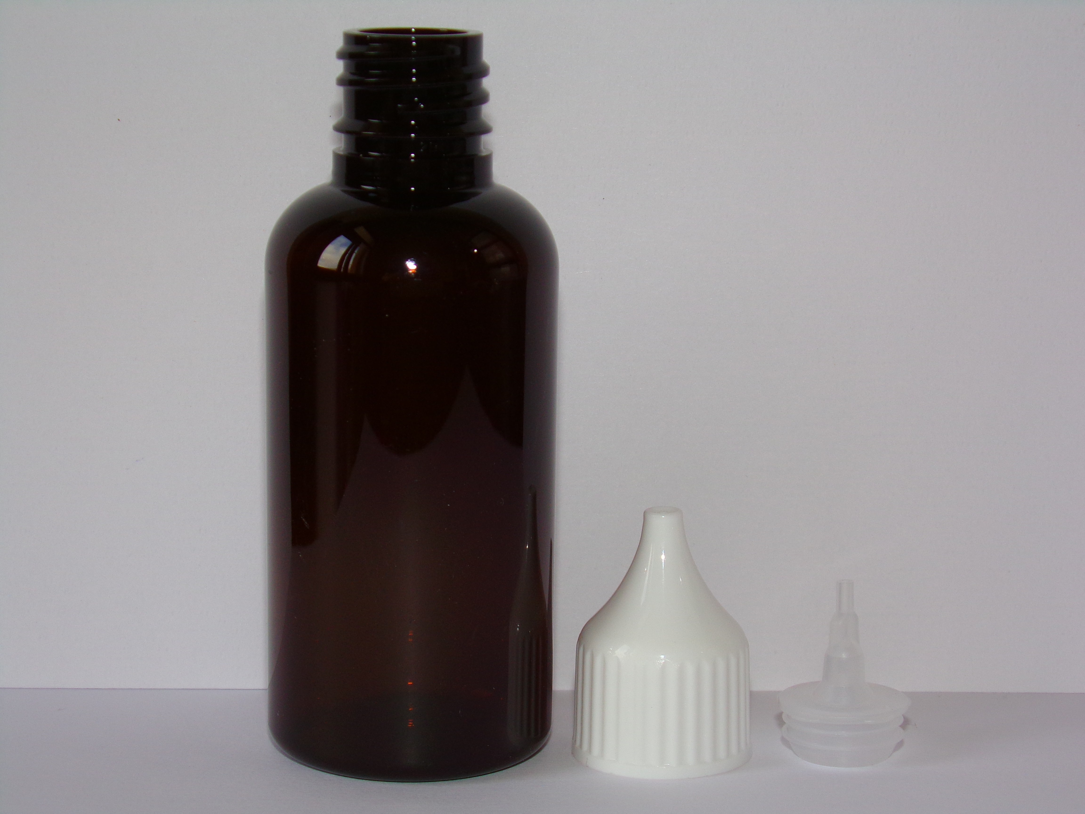 TINKTUR - Plastová lékovka tmavá 50 ml.