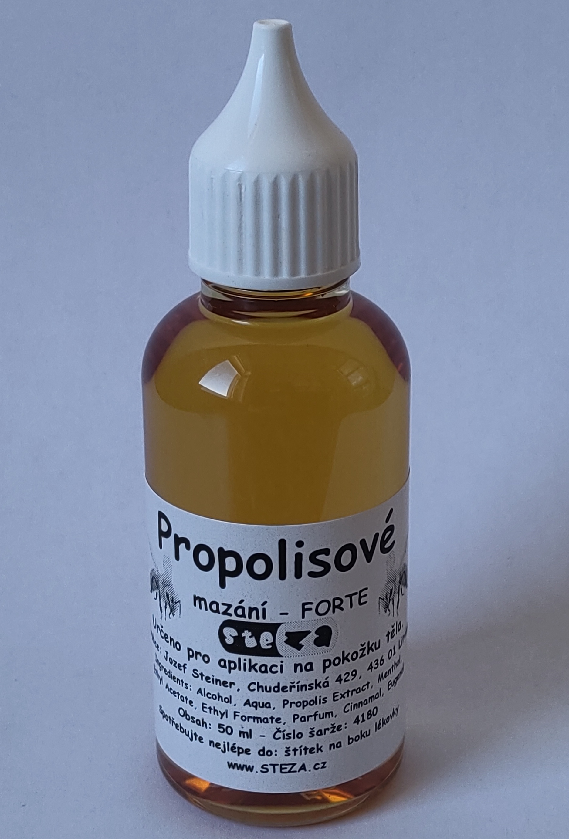 Tinktur - Propolisové mazání - FORTE 50ml.